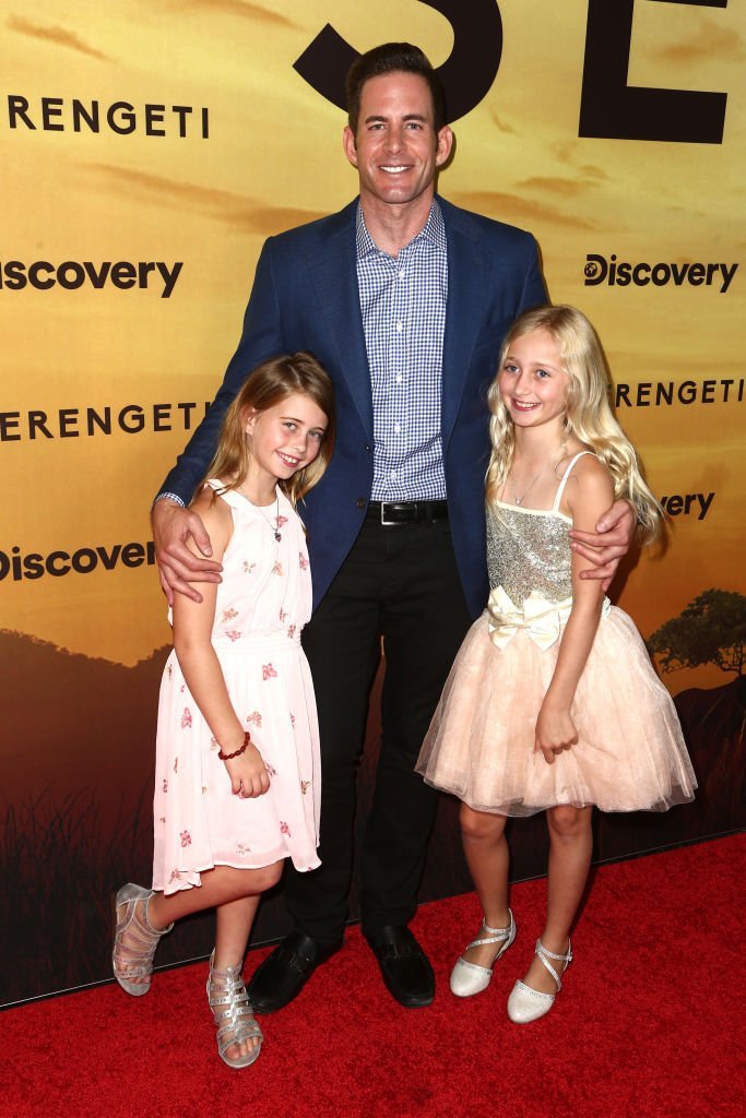 Tarek El Moussa with his daughters | Getty Images
