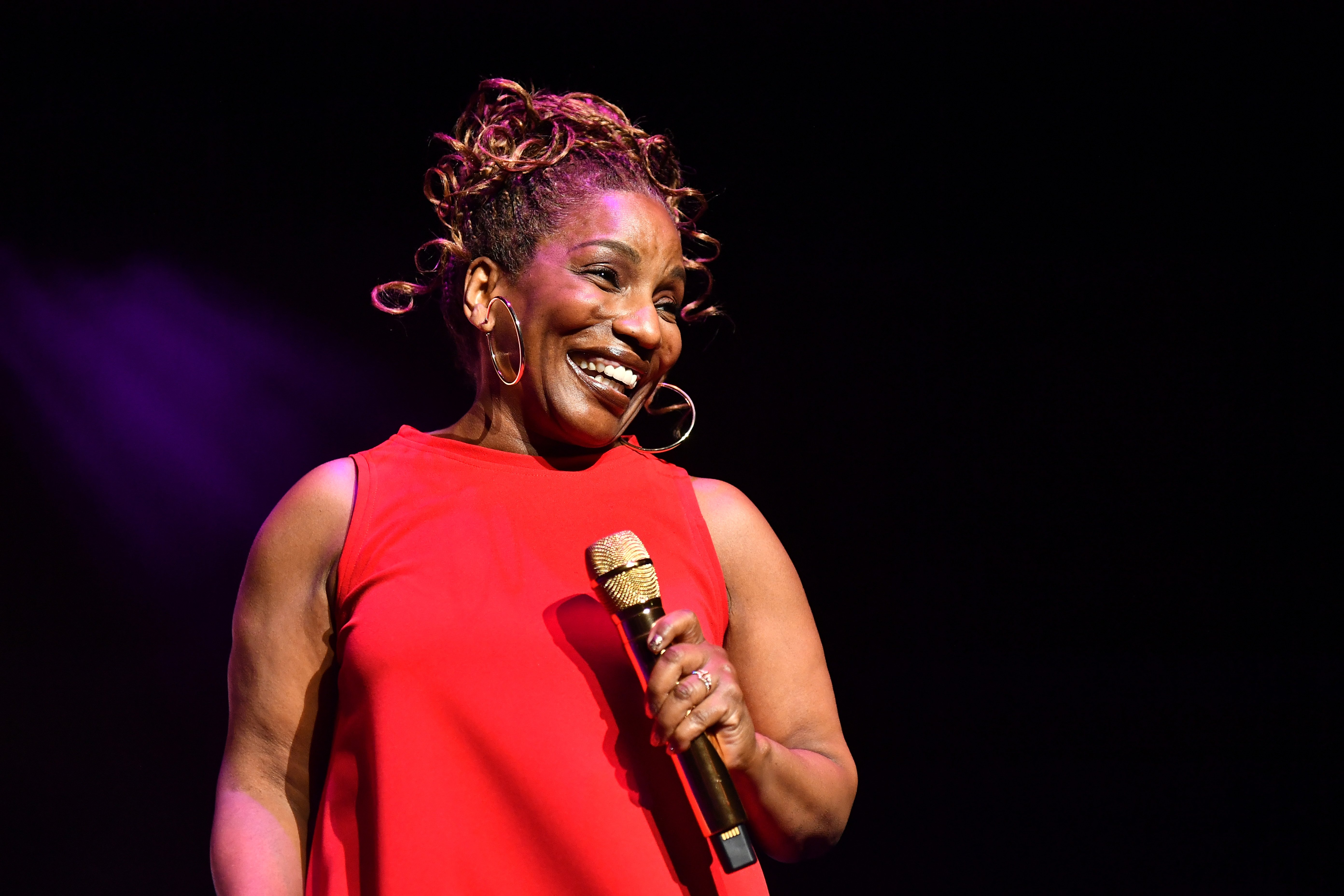 Stephanie Mills performs onstage during the 2019 Black Friday R&B Mega Fest at State Farm Arena on November 29, 2019 in Atlanta, Georgia. I Image: Getty Images.