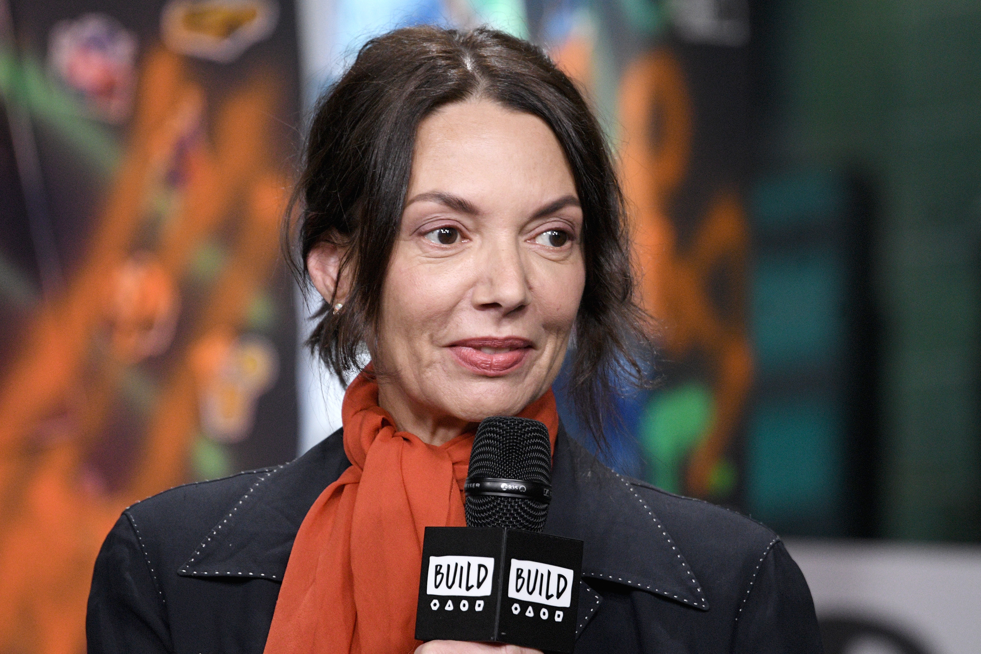 Joanne Whalley visits Build Series on October 5, 2018, in New York City. | Source: Getty Images