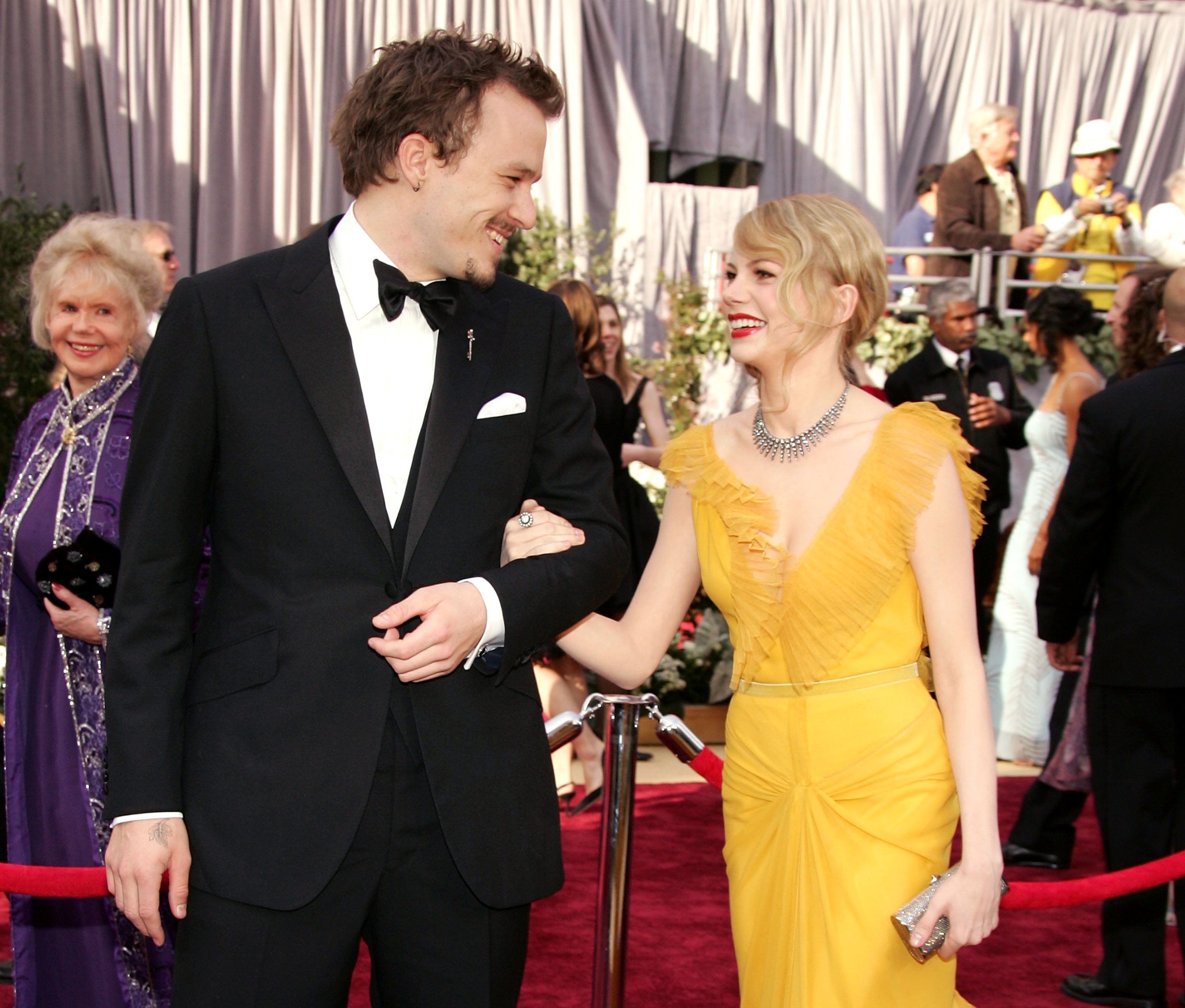 Heath Ledger and Michelle Williams at the 78th Annual Academy Awards on March 5, 2006 | Source: Getty Images
