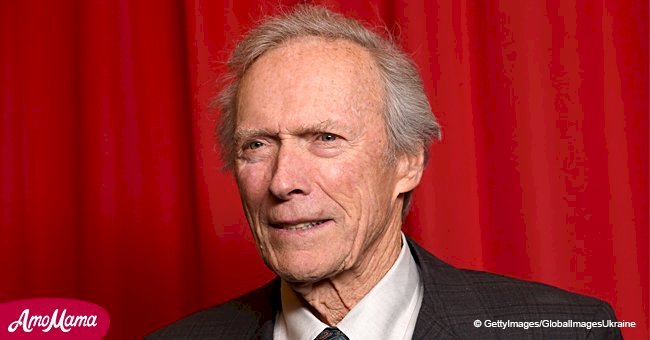 Clint Eastwood flashes his 'secret' daughter for the first time during premiere of his new film
