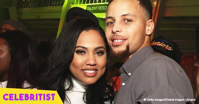 Steph Curry's wife showed off huge baby bump in black swimsuit