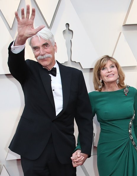 Sam Elliott and Katharine Ross at Hollywood and Highland on February 24, 2019 in Hollywood, California | Photo: Getty Images