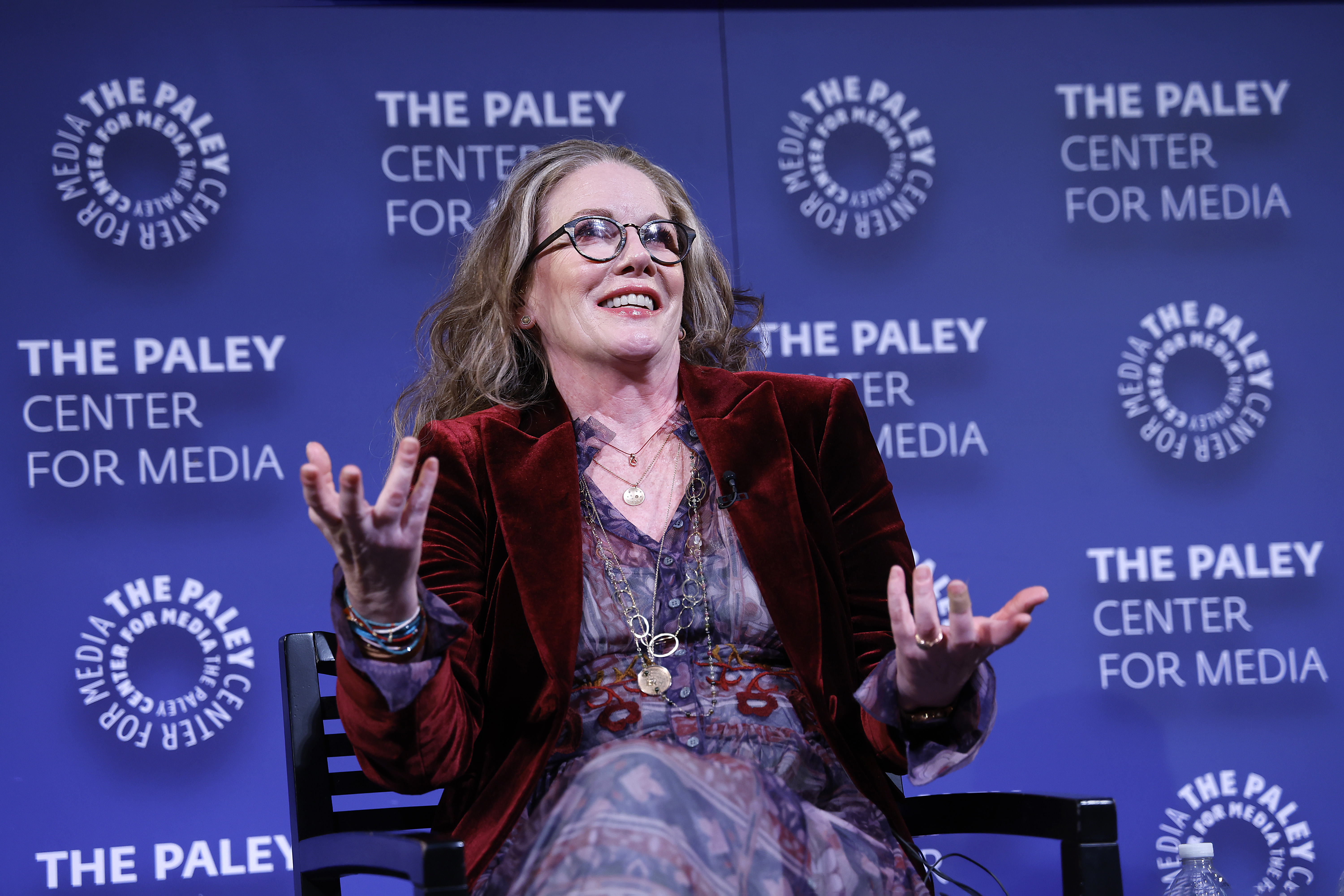 Melissa Gilbert speaks at The Paley Center For Media hosts on December 14, 2022, in New York City. | Source: Getty Images