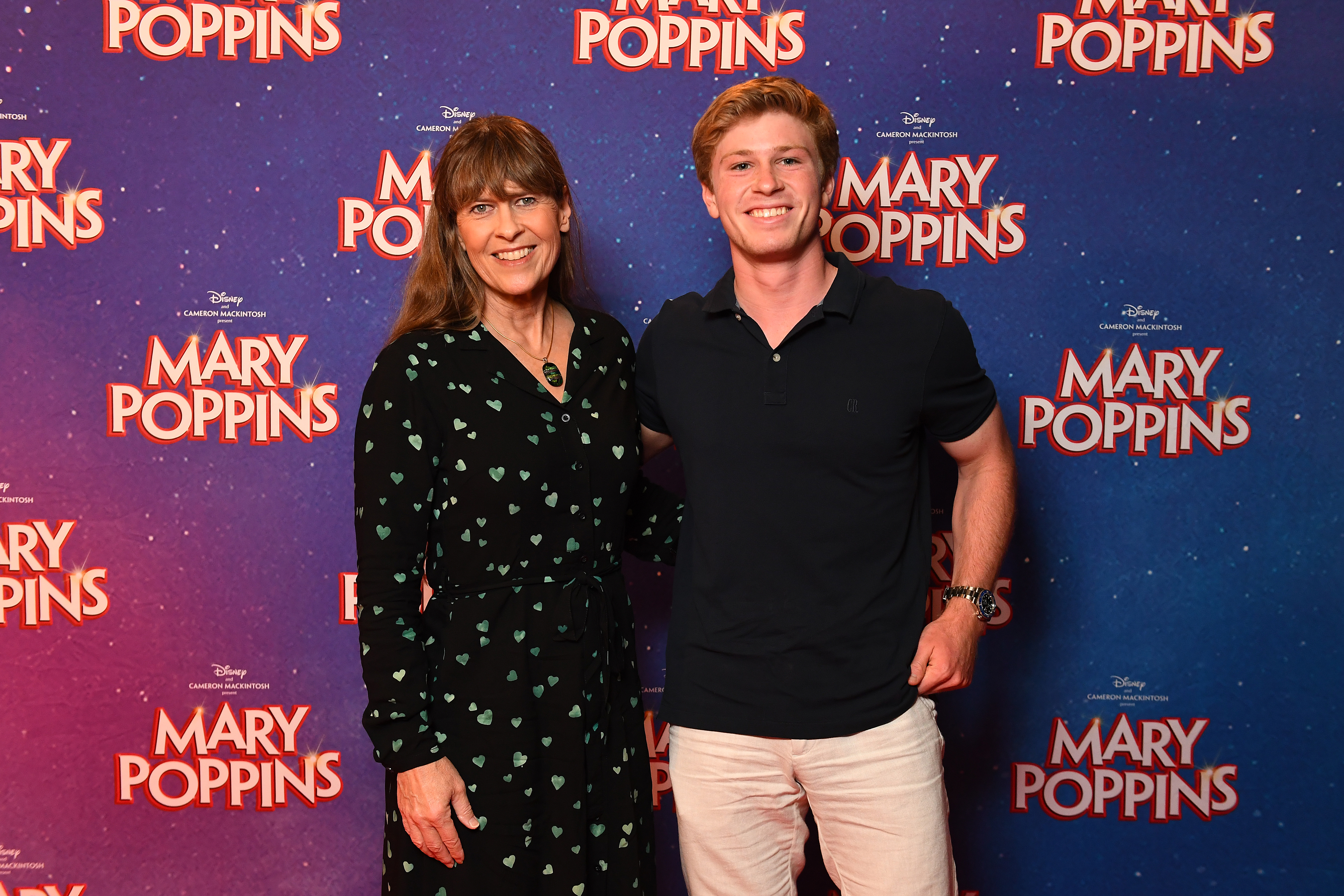 Terri and Robert Irwin at the  the opening night of Mary Poppins at the Lyric Theatre at QPAC in Brisbane, Australia in 2022 | Source: Getty Images