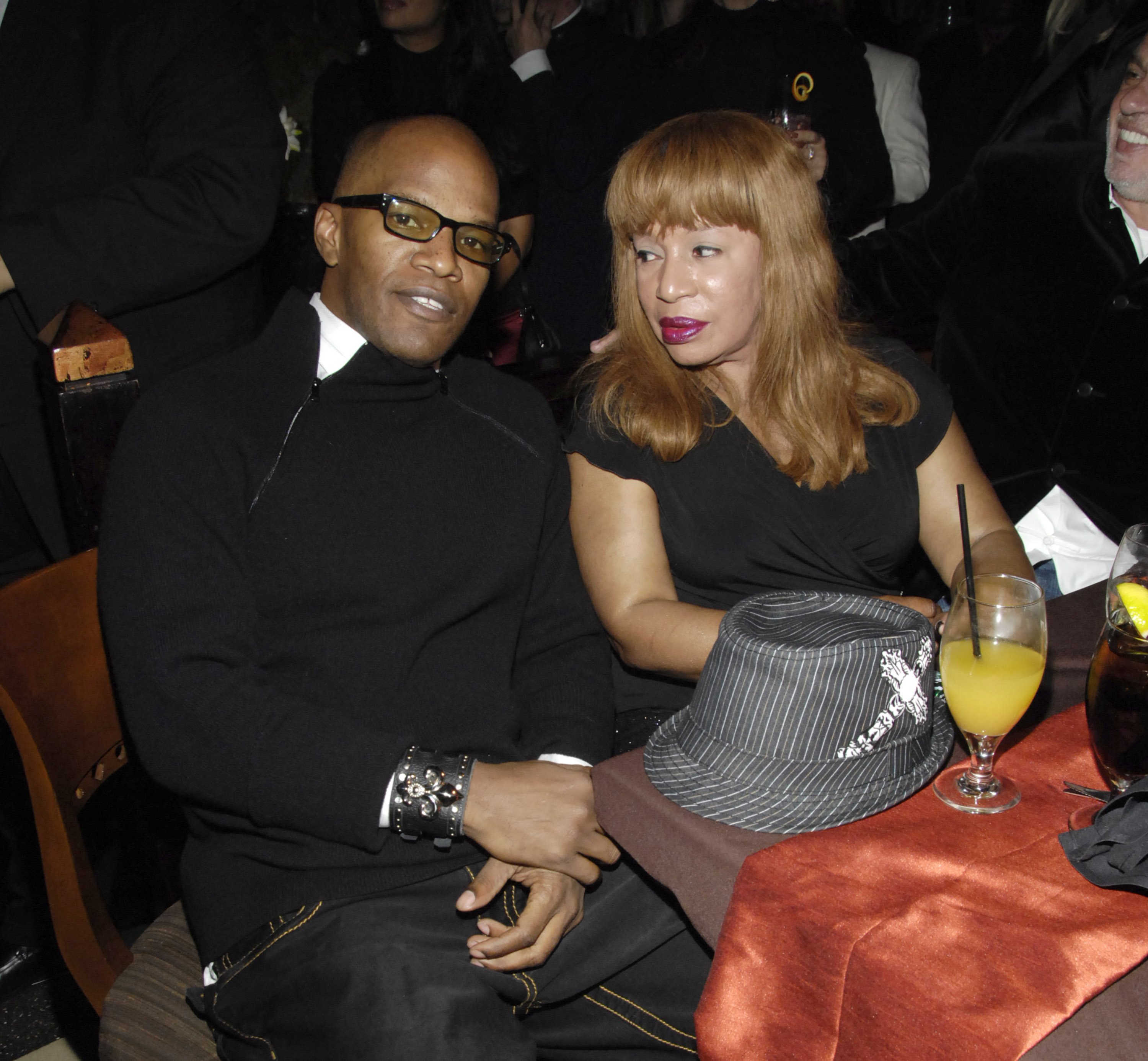 Jamie Foxx and his mother Louise Bishop attend the 10th Anniversary of Crustacean Restaurant Beverly Hills on January 26, 2008 in Beverly Hills, California | Source: Getty Images