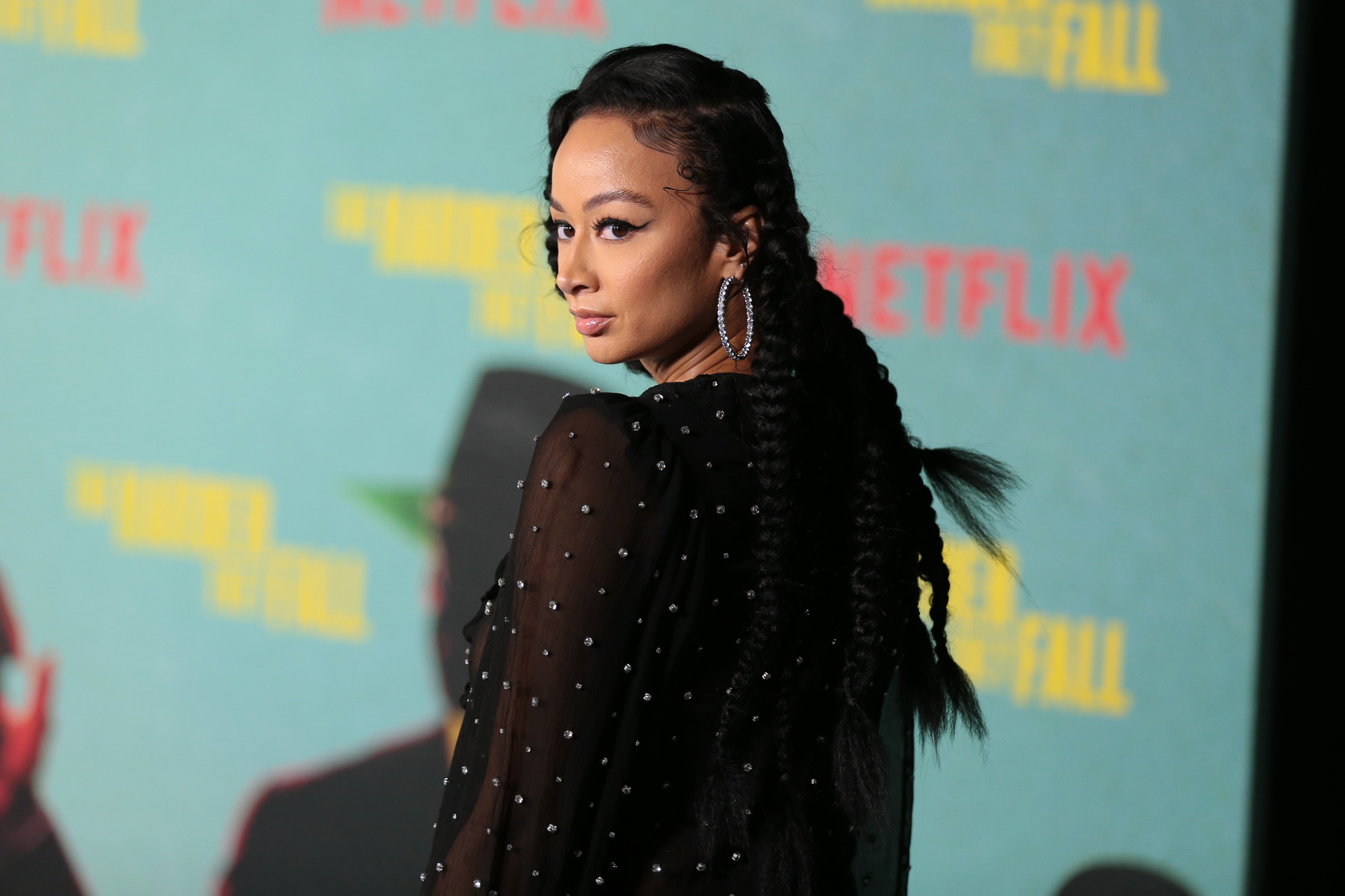 Draya Michele attends the premiere Of "The Harder They Fall" at Shrine Auditorium and Expo Hall on October 13, 2021, in Los Angeles, California. | Source: Getty Images