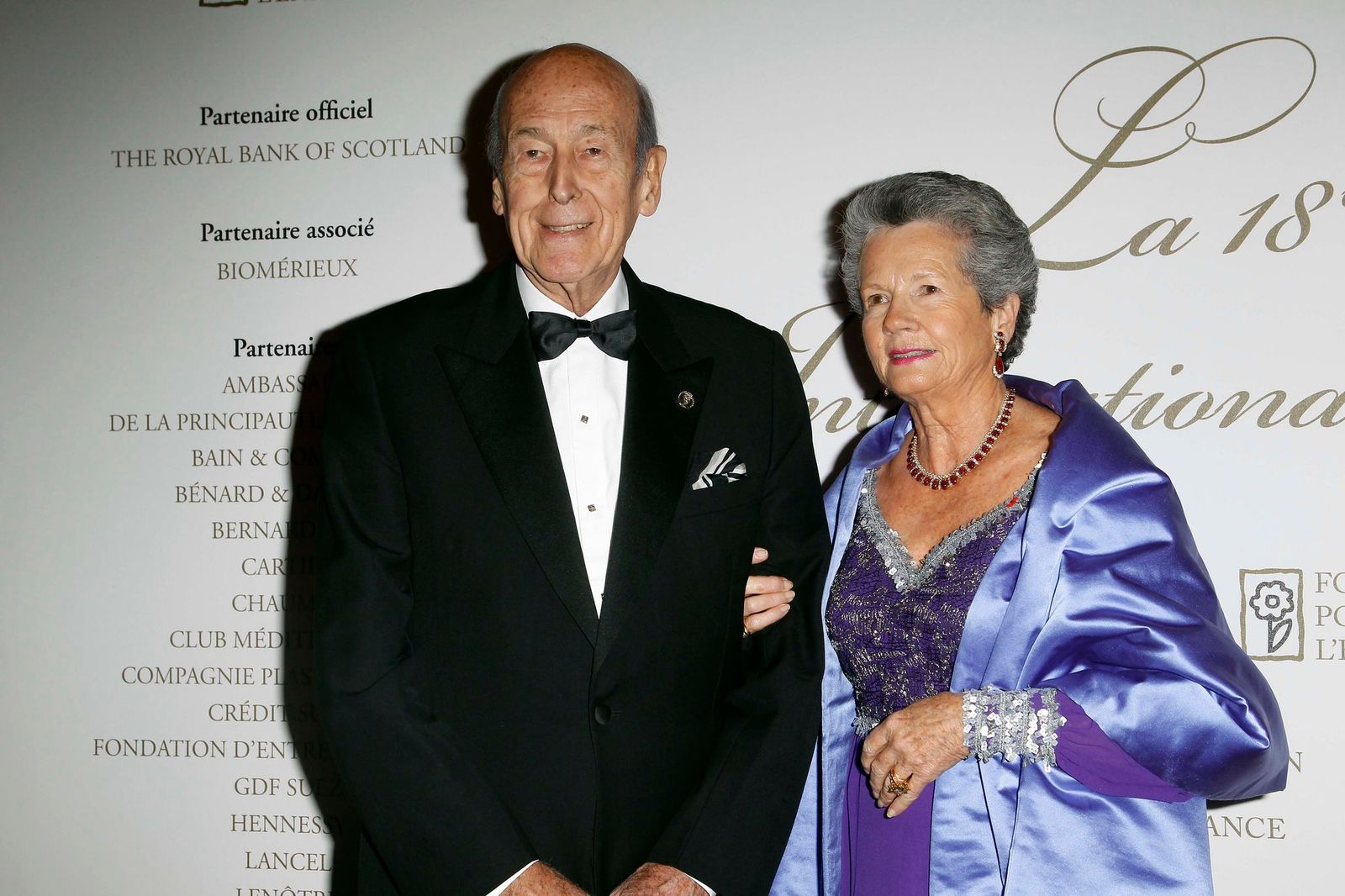 Anne-Aymone Giscard d'Estaing et son mari Valéry Giscard d'Estaing | Photo : Getty Images 