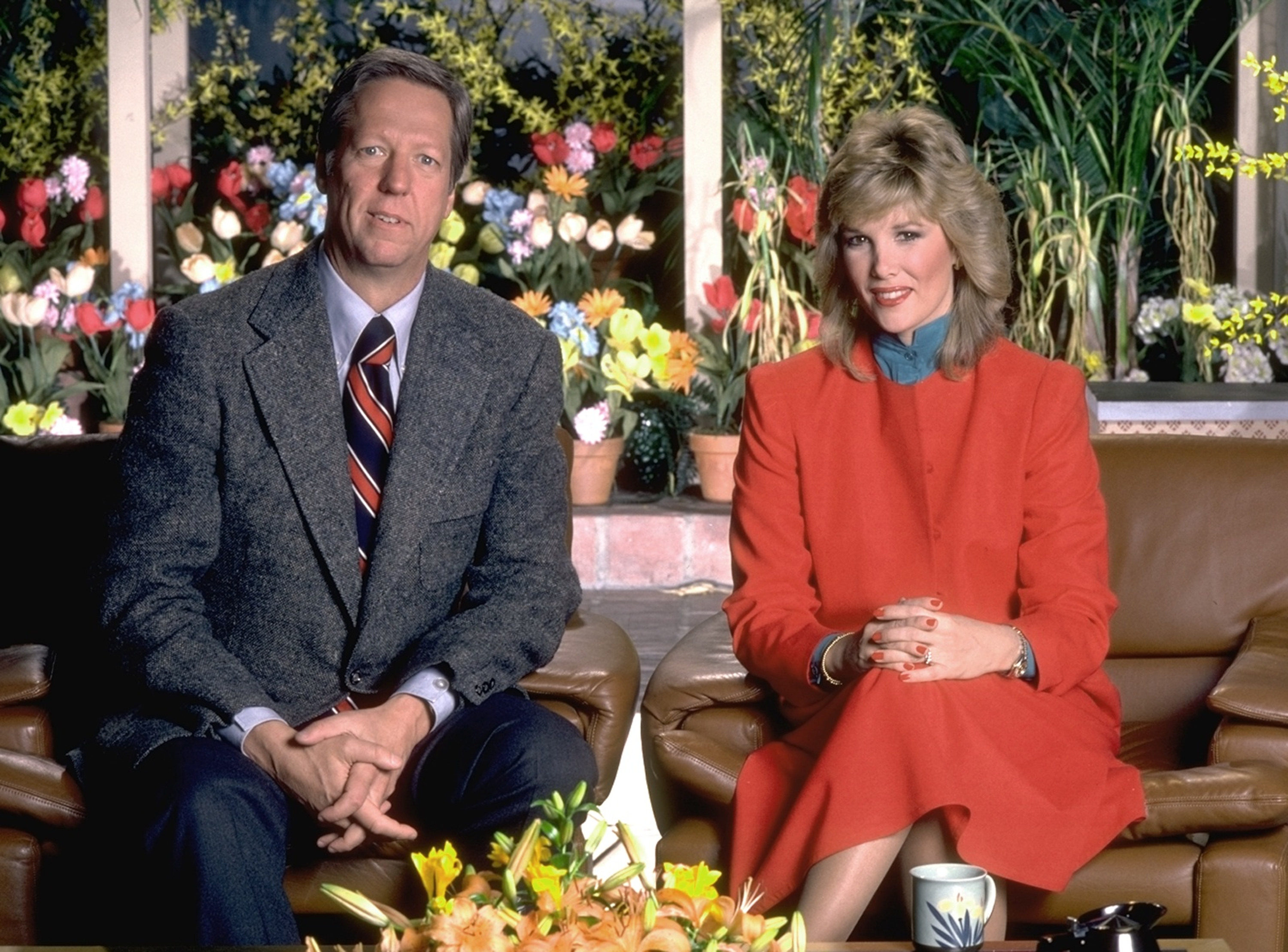 David Hartman and Joan Lunden on “Good Morning America” on May 6, 1982 | Source: Getty Images