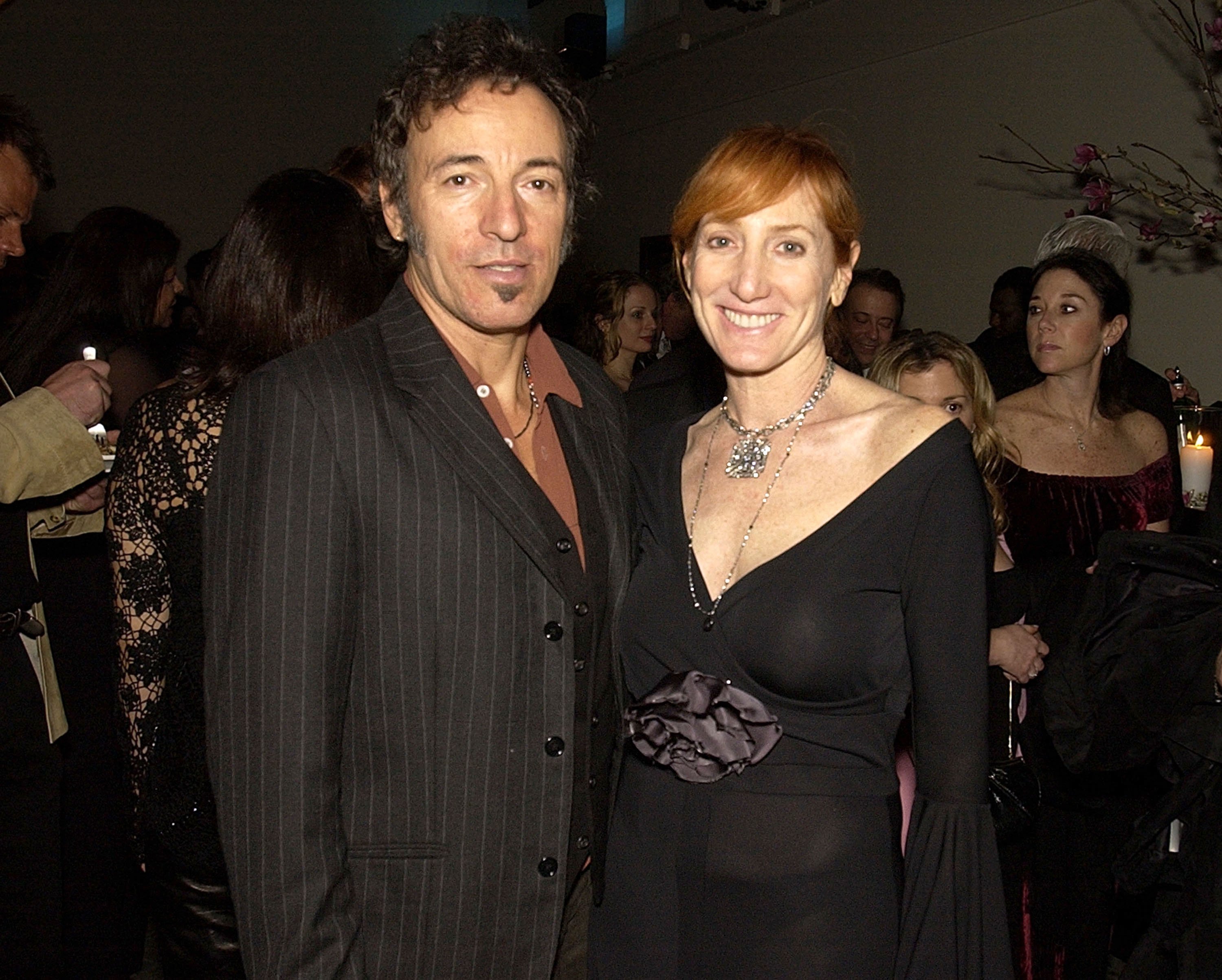 Bruce Springsteen and wife Patti Scialfa at Kristen Carr Benefit held at Bridgewater in New York, NY, United States. | Source: Getty Images