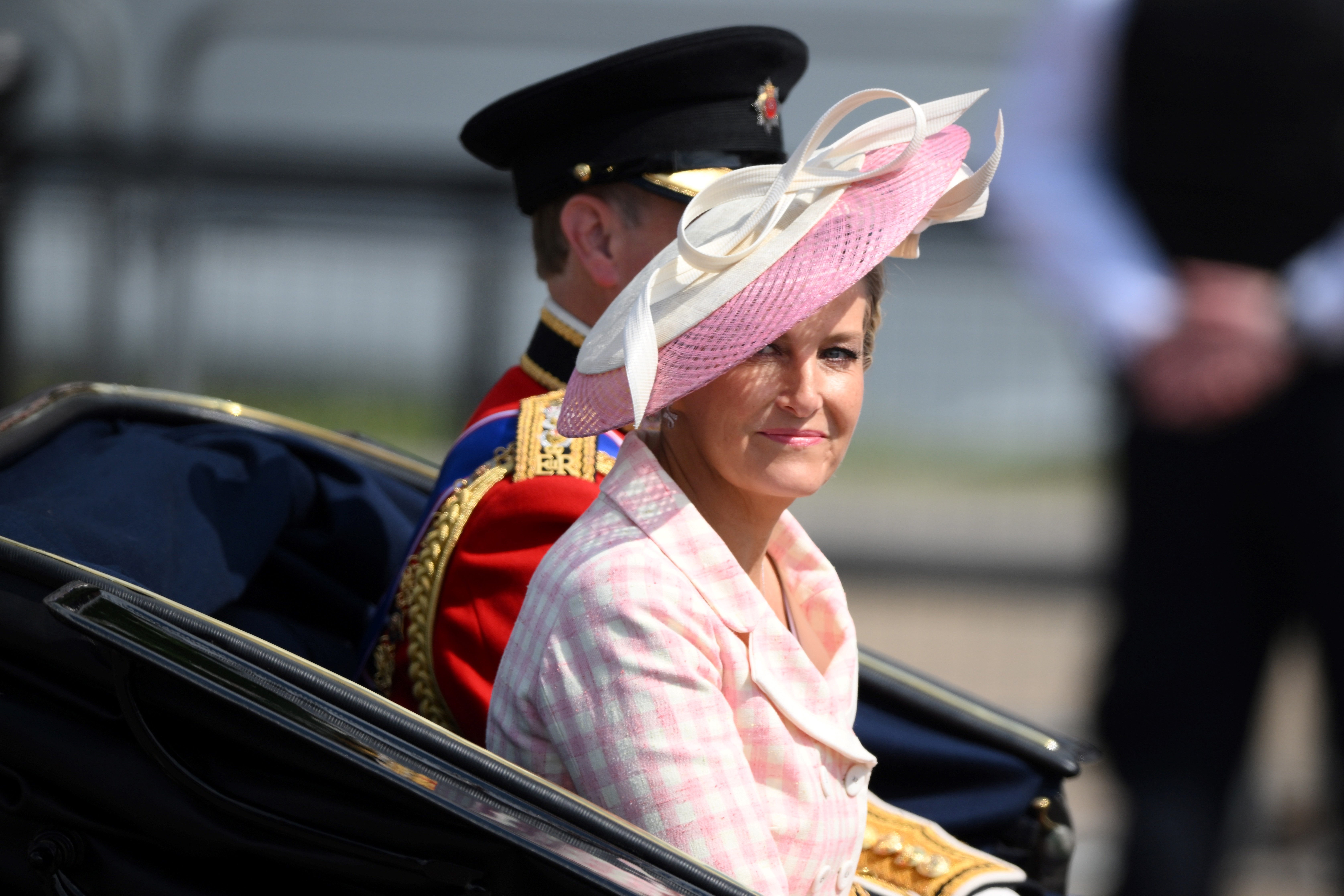 Sophie, Countess of Wessex, at the "Trooping The Colour" on June 2, 2022 | Source: Getty Images