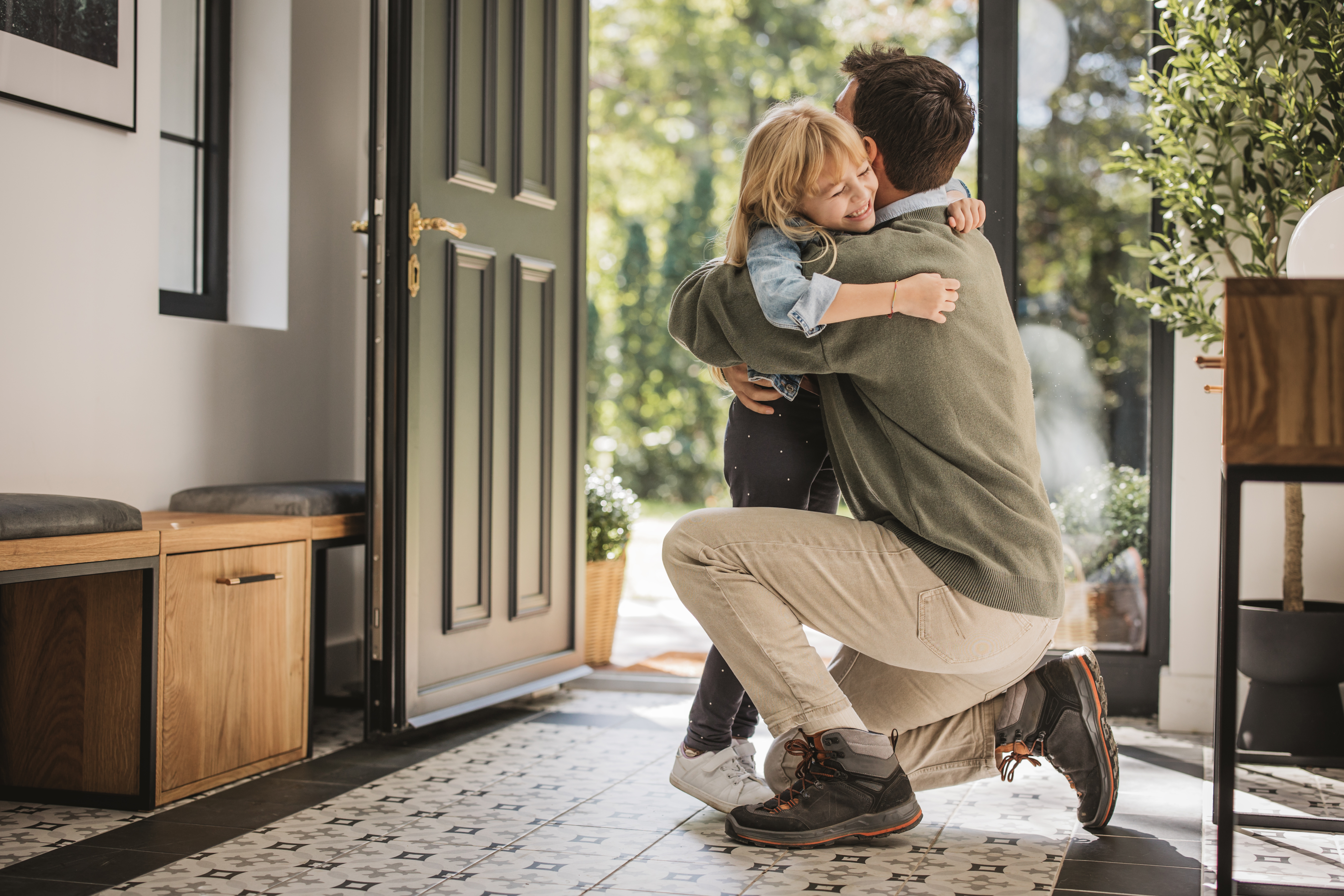 Going out with father | Source: Getty Images