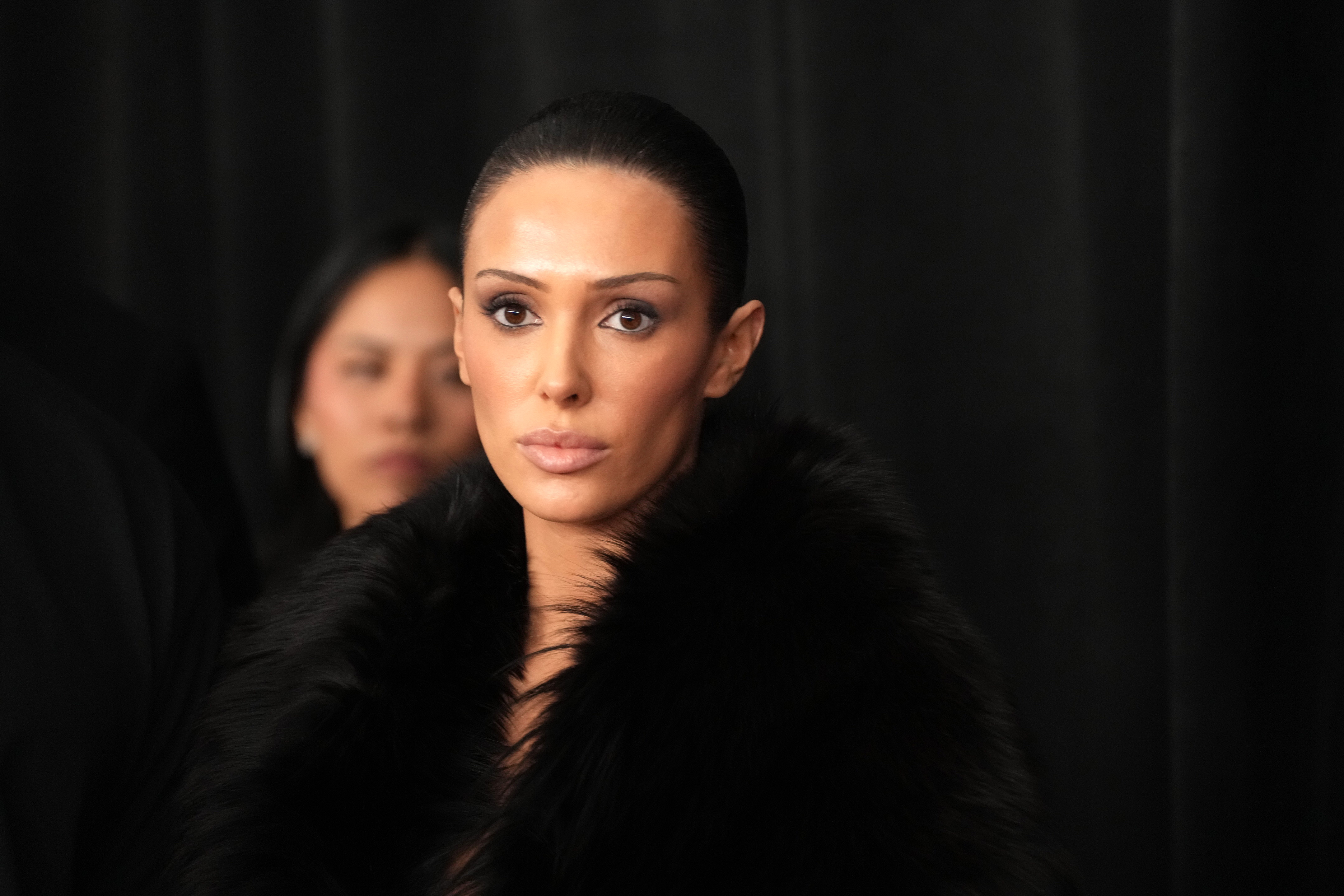 At this stage, Bianca Censori's public appearances were drawing attention, but not for the reasons they do today. The polished styling shown here would soon give way to a series of outfits that generated far more discussion online. | Source: Getty Images