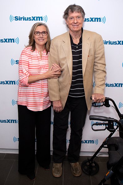 Meredith Vieira and Richard Cohen visited SiriusXM Studios on May 7, 2018 in New York City. | Photo: Getty Images