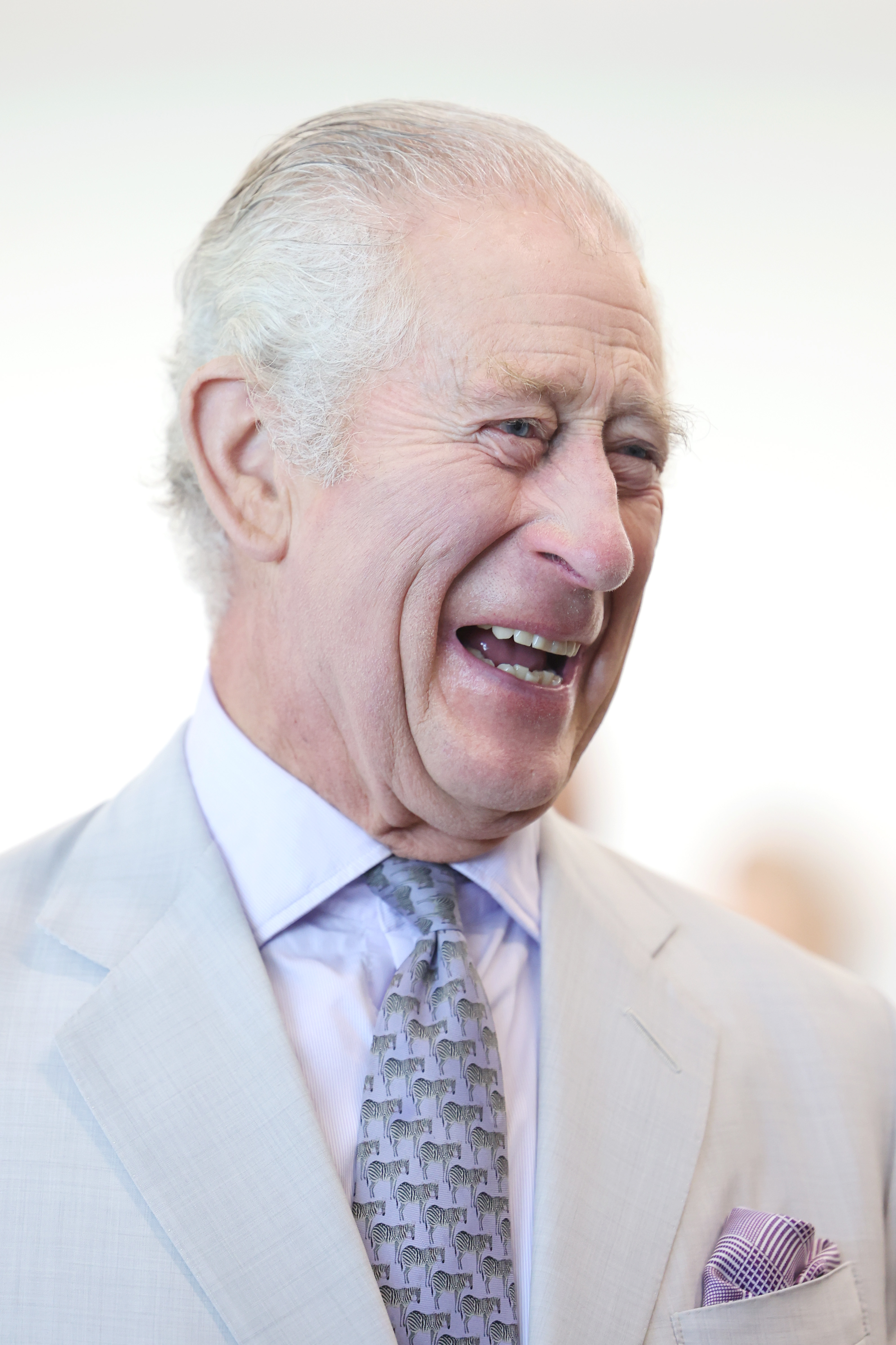 King Charles III laughing during the COP28 event in Dubai, United Arab Emirates on November 30, 2023 | Source: Getty Images