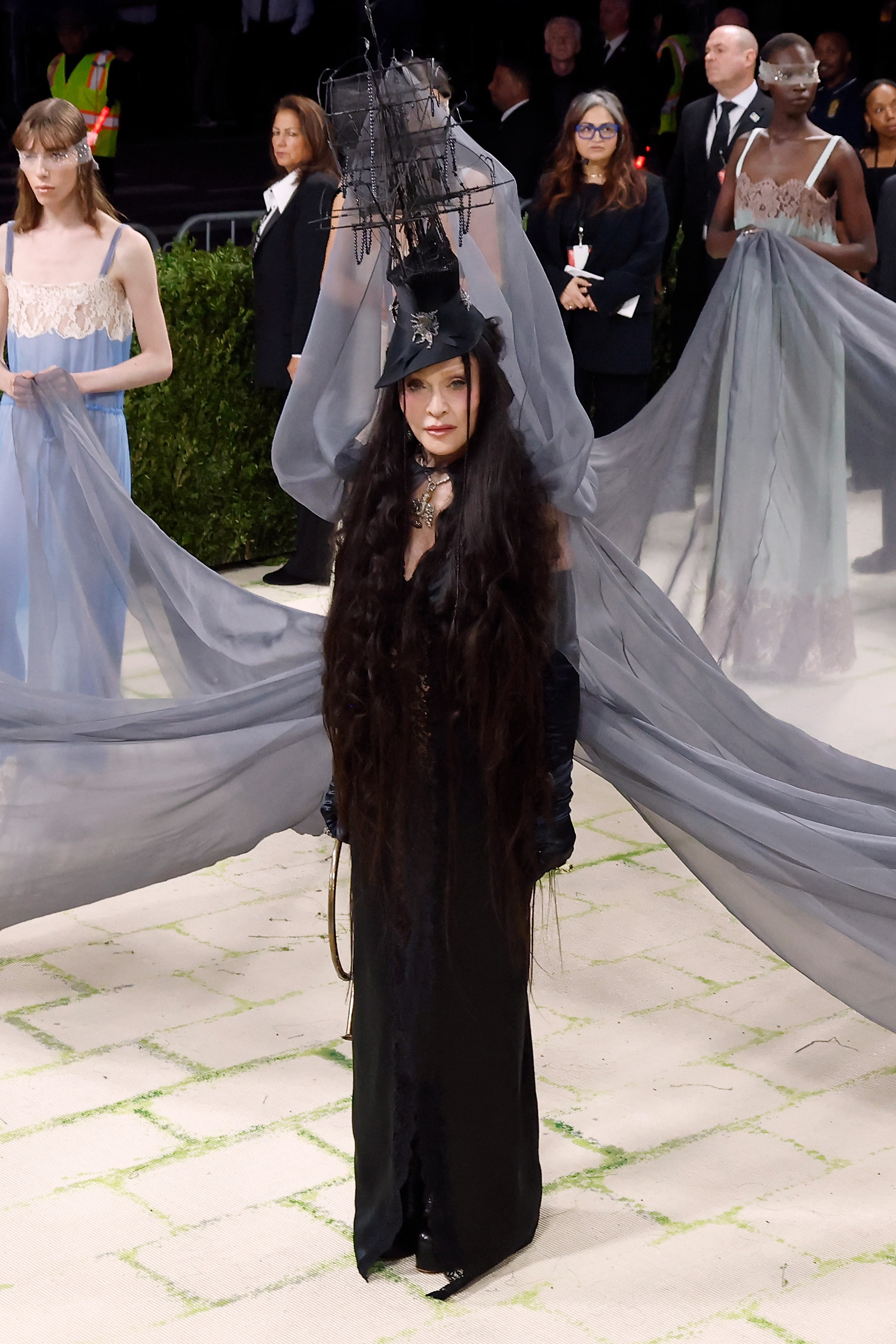 Madonna attends the 2026 Met Gala celebrating "Costume Art" at the Metropolitan Museum of Art in New York City. | Source: Getty Images