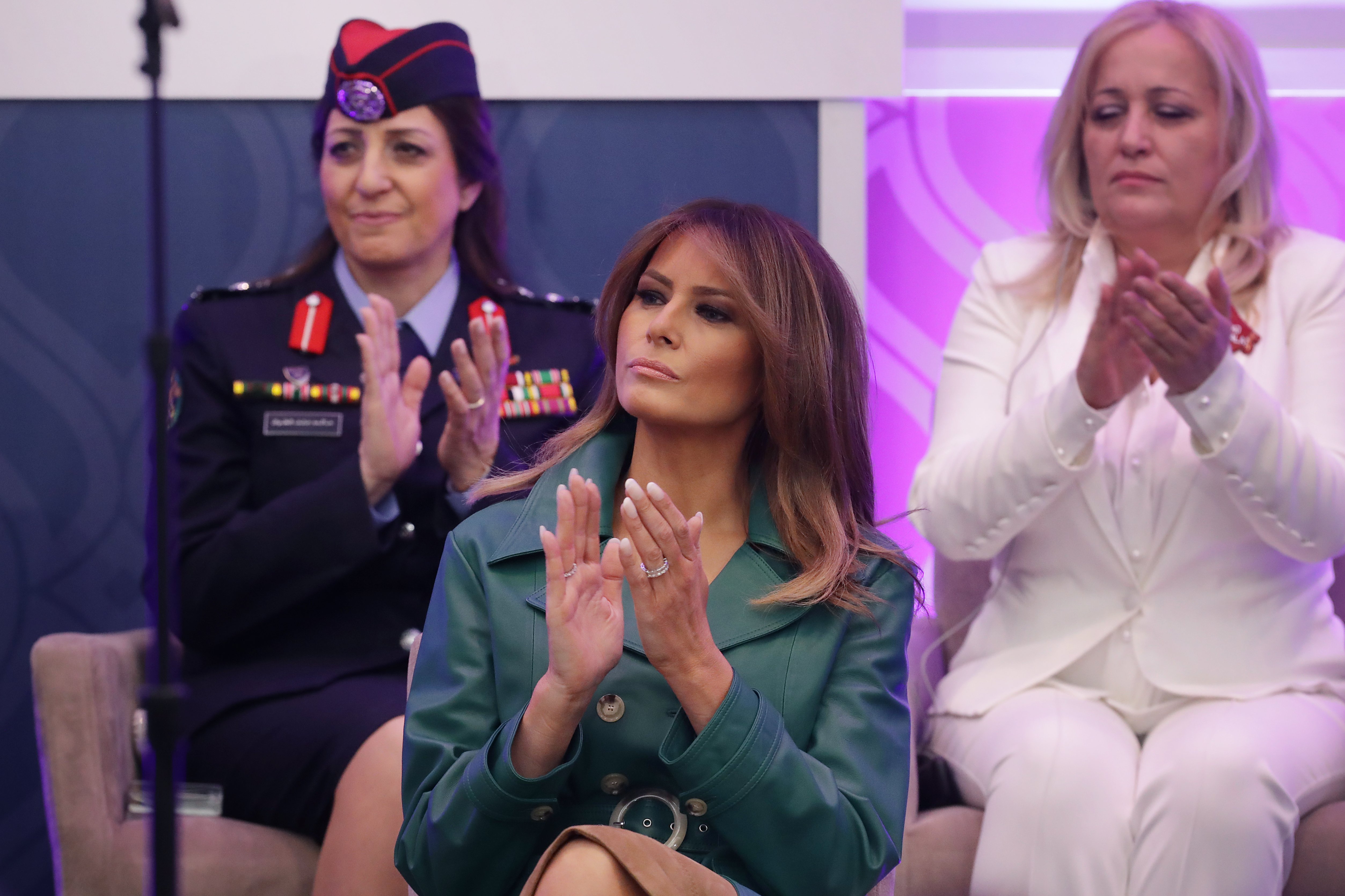 Melania Trump at the 2019 International Women of Courage celebration in Washington, D.C. | Photo: Getty Images