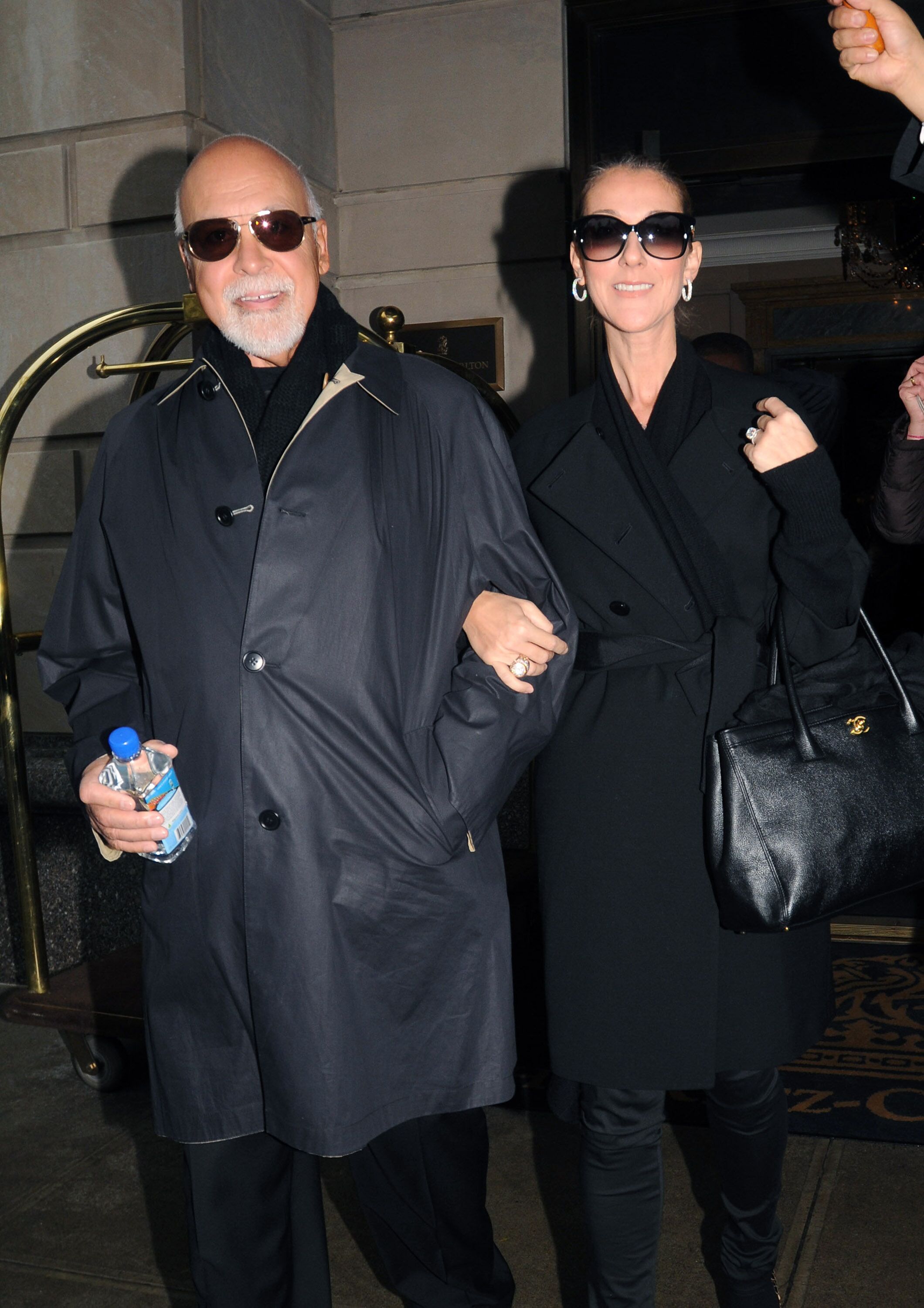 Céline Dion et son mari René Angélil. l Source : Getty Images