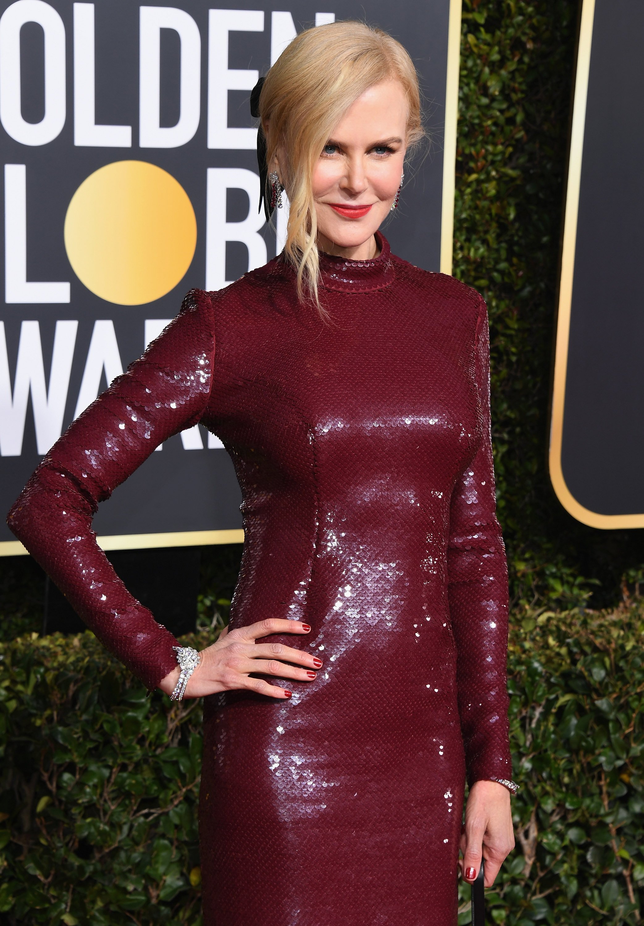 Nicole Kidman attends the 76th Annual Golden Globe Awards at The Beverly Hilton Hotel on January 6, 2019 in Beverly Hills, California | Photo: Getty Images