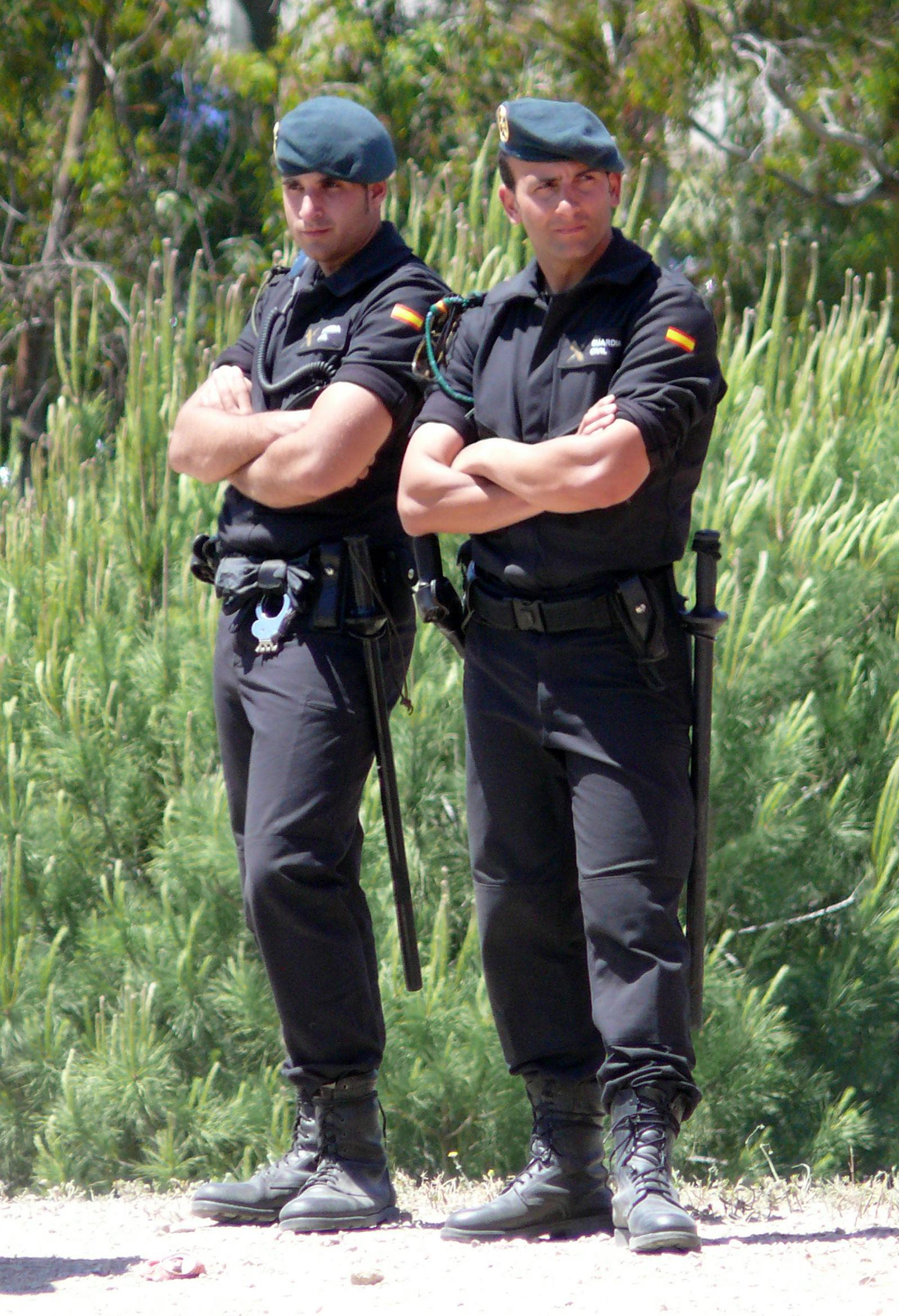 Two Guardia Civil officers | Source: Flickr