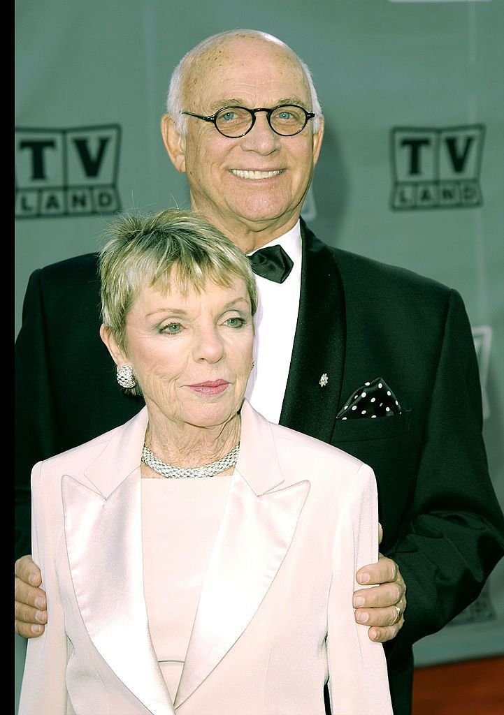  Gavin MacLeod and his wife Patti attend the TV Land Awards 2003. | Source: Getty Images