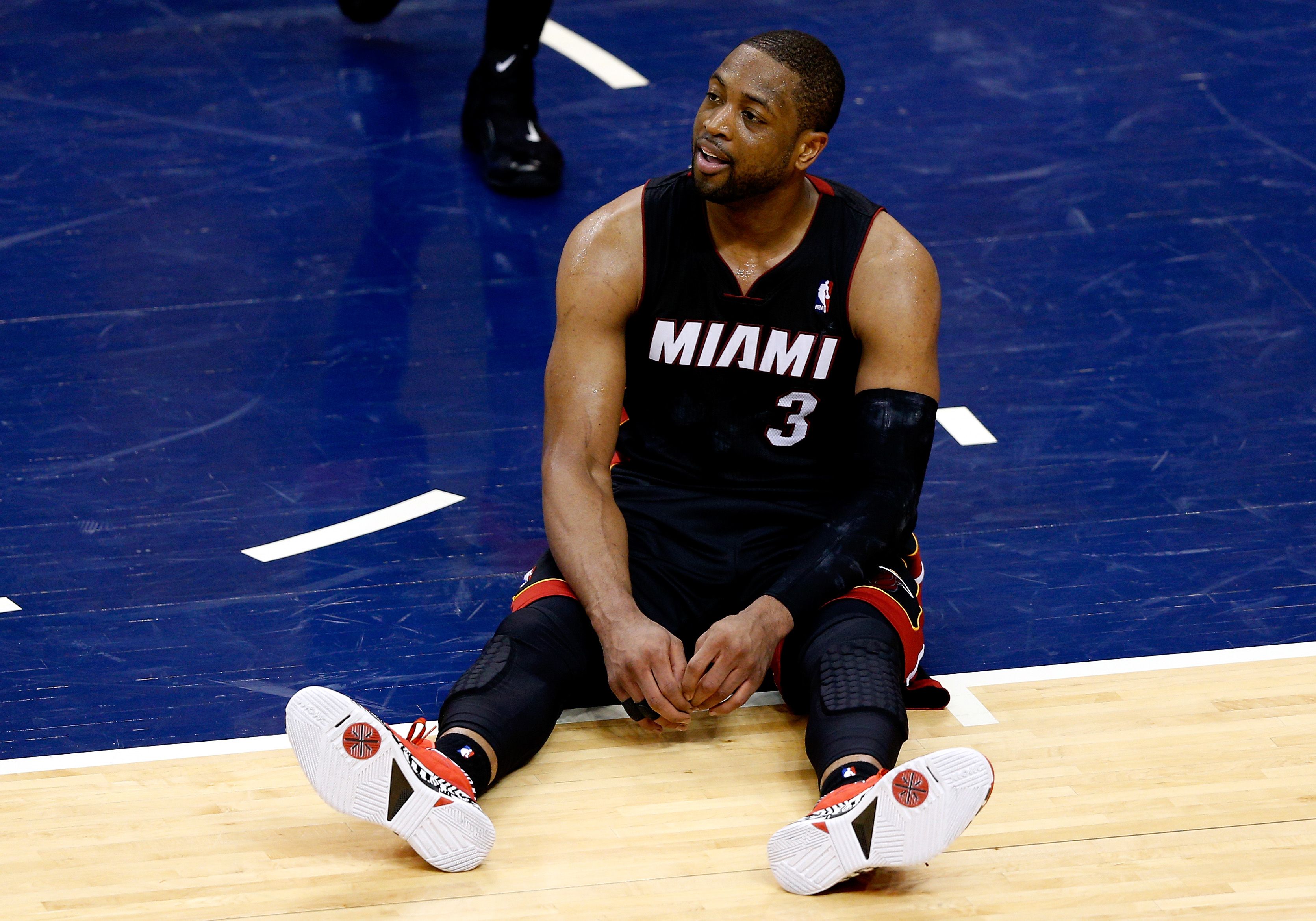 Dwyane Wade during Game Five of the Eastern Conference Finals of the 2014 NBA Playoffs at Bankers Life Fieldhouse on May 28, 2014 in Indianapolis, Indiana. | Source: Getty Images