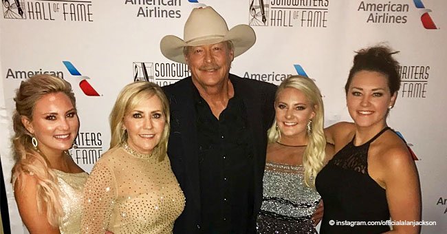 Alan Jackson is a proud father of three gorgeous daughter - meet all of them