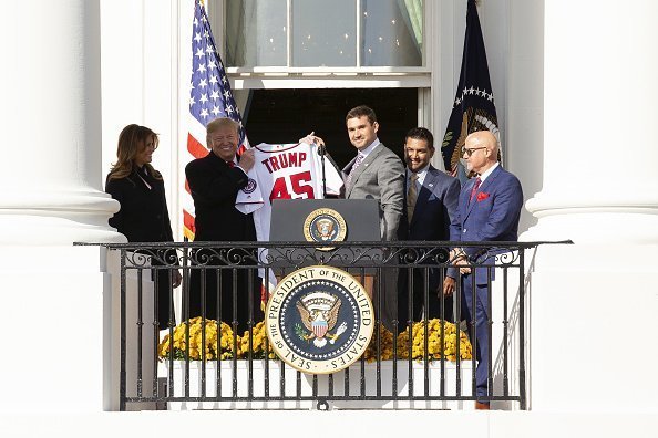 President Trump Hosts 2019 World Series Champions Washington Nationals At The White House | Photo: Getty Images