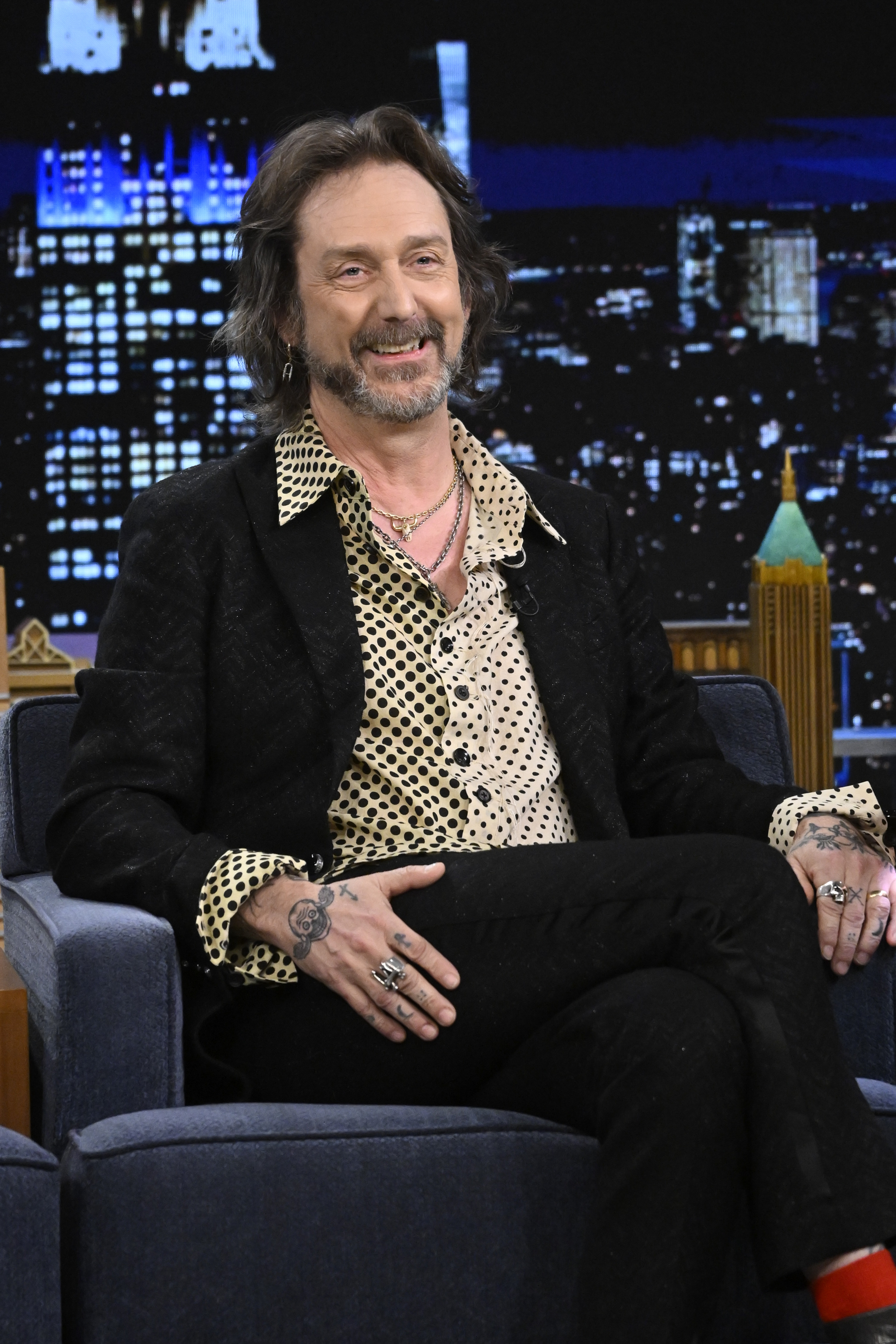 Chris Robinson at the "The Tonight Show Starring Jimmy Fallon" in March 18, 2024. | Source: Getty Images