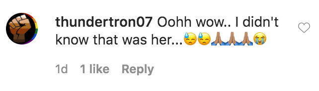 A fan commented a photo of Kellie S. Williams, Naya Rivera, and Bryton McClure sitting on a couch on an episode of 'Family Matters' | Source: Instagram.com/kellieswilliams