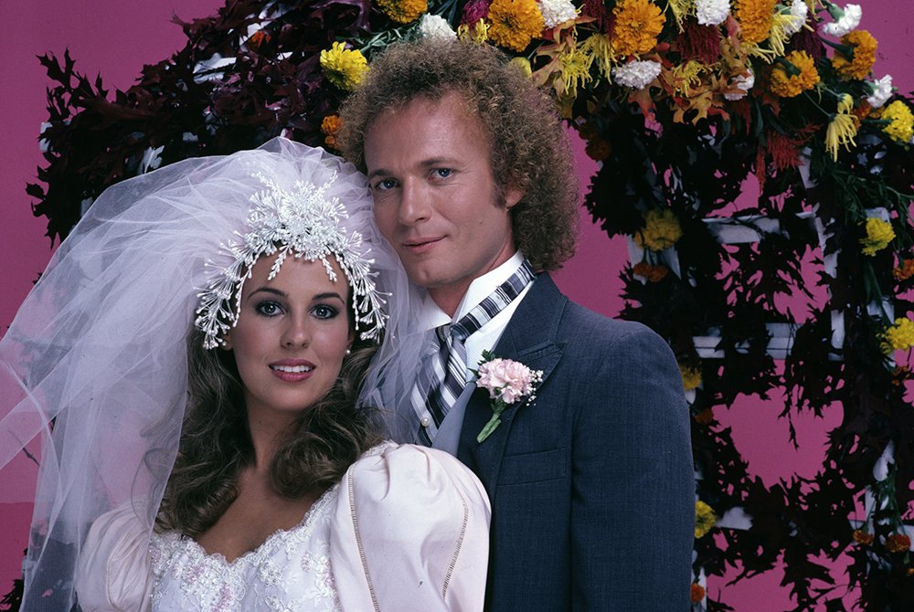 Luke and Laura's wedding - 11/16/81 Laura (Genie Francis) and Luke (Anthony Geary) put their turbulent past behind them and married on the grounds of the Port Charles mayor's mansion, on Monday, Nov. 16 and Tuesday, Nov. 17, 1981, when Walt Disney Television. | Source: Getty Images