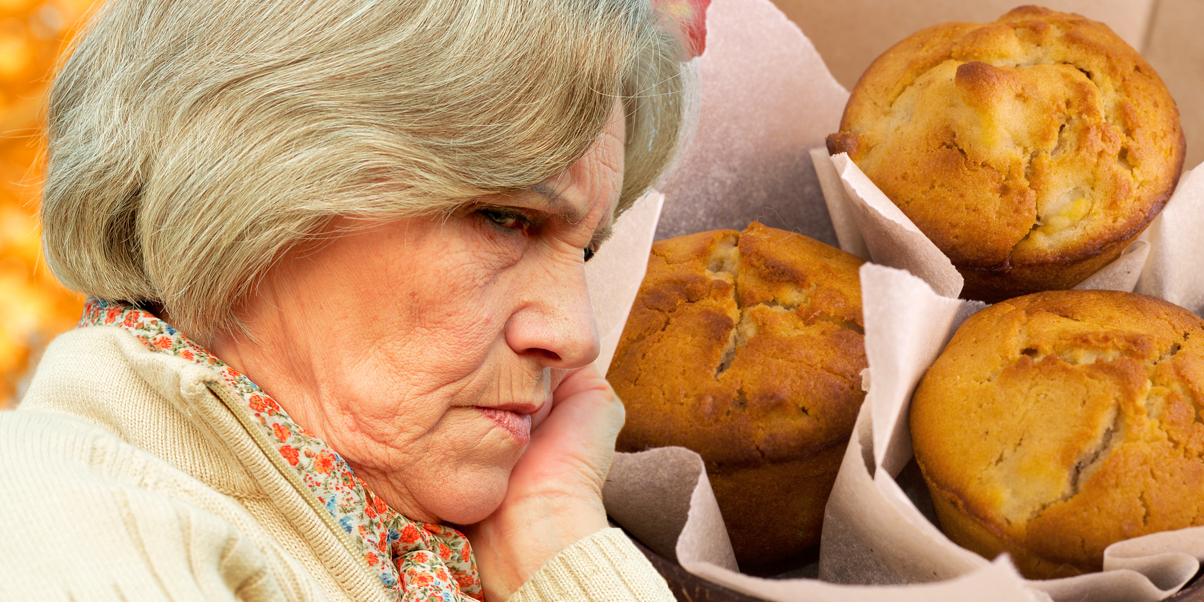 An elderly woman | Cupcakes | Source: Shutterstock