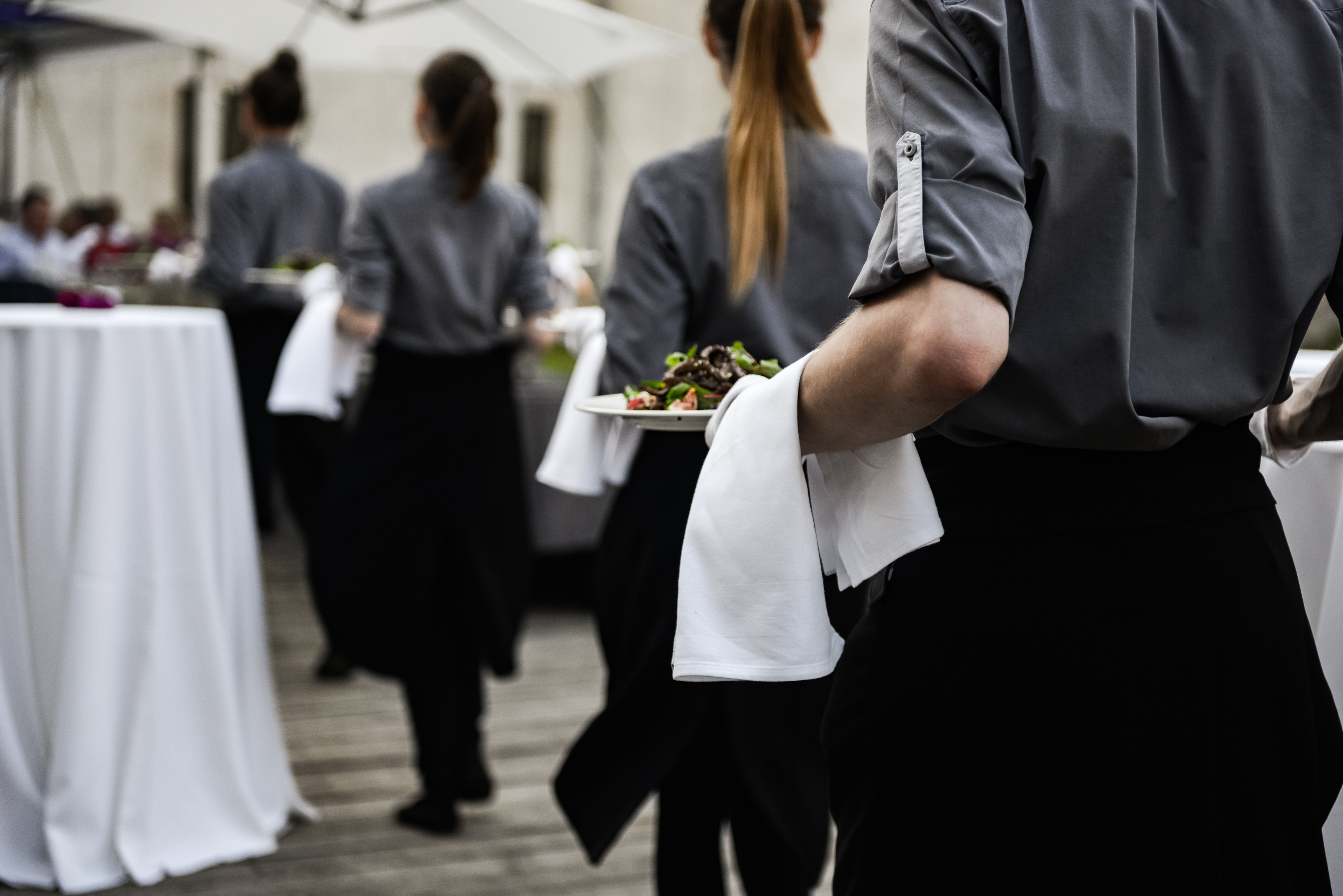 Stacey was shocked to discover that John was a waiter. | Source: Shutterstock