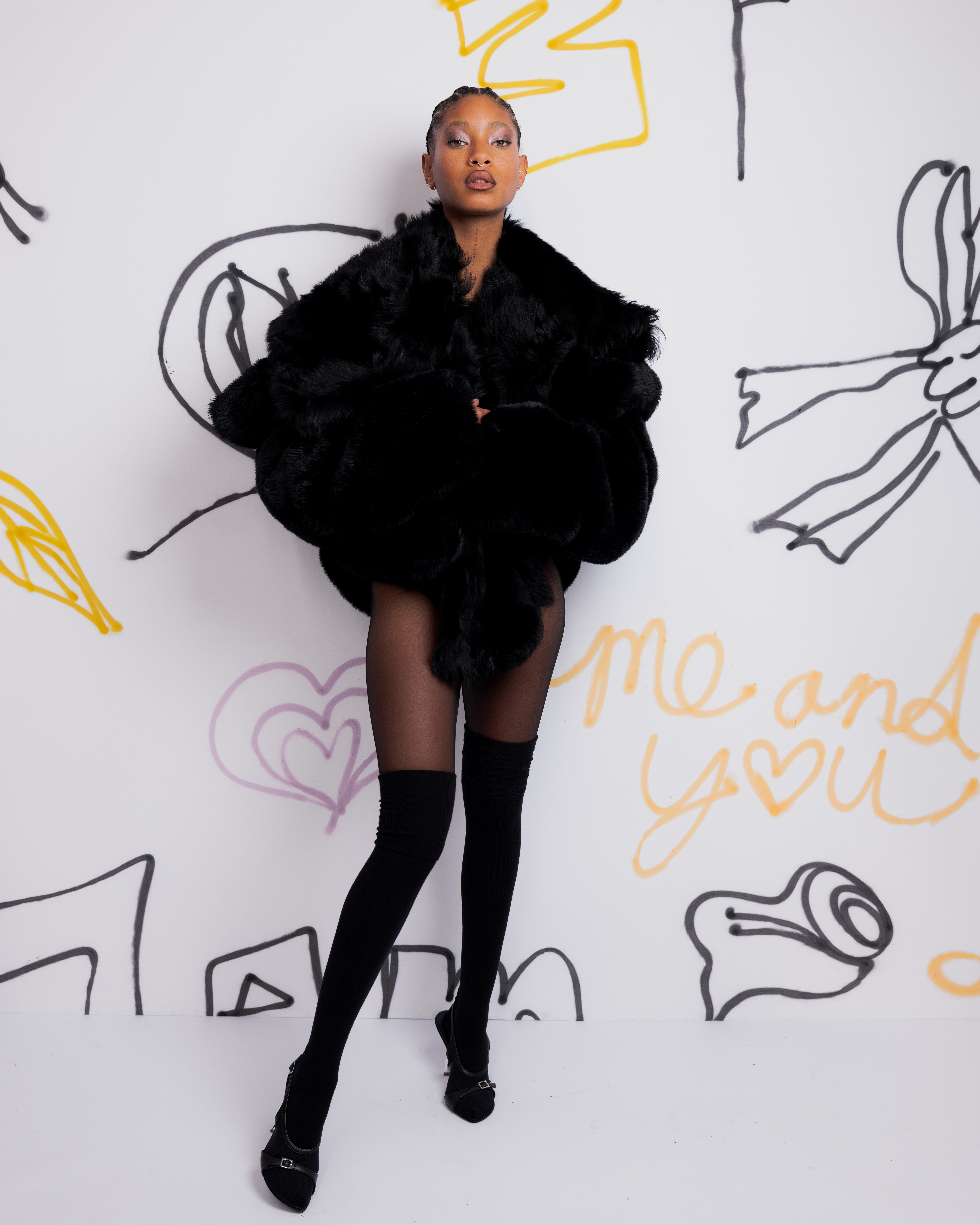 Willow Smith at the Acne Studios Womenswear Spring-Summer 2025 show as part of Paris Fashion Week on September 25, 2024, in France. | Source: Getty Images