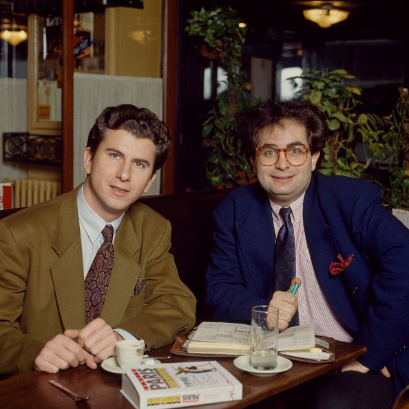 Pascal Bataille et Laurent Fontaine en 1990, France. | Photo : Getty Images