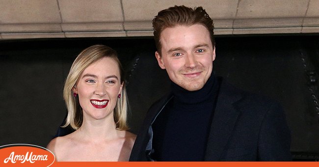 Saoirse Ronan and her partner, Jack Lowdenat | Source: Getty Images