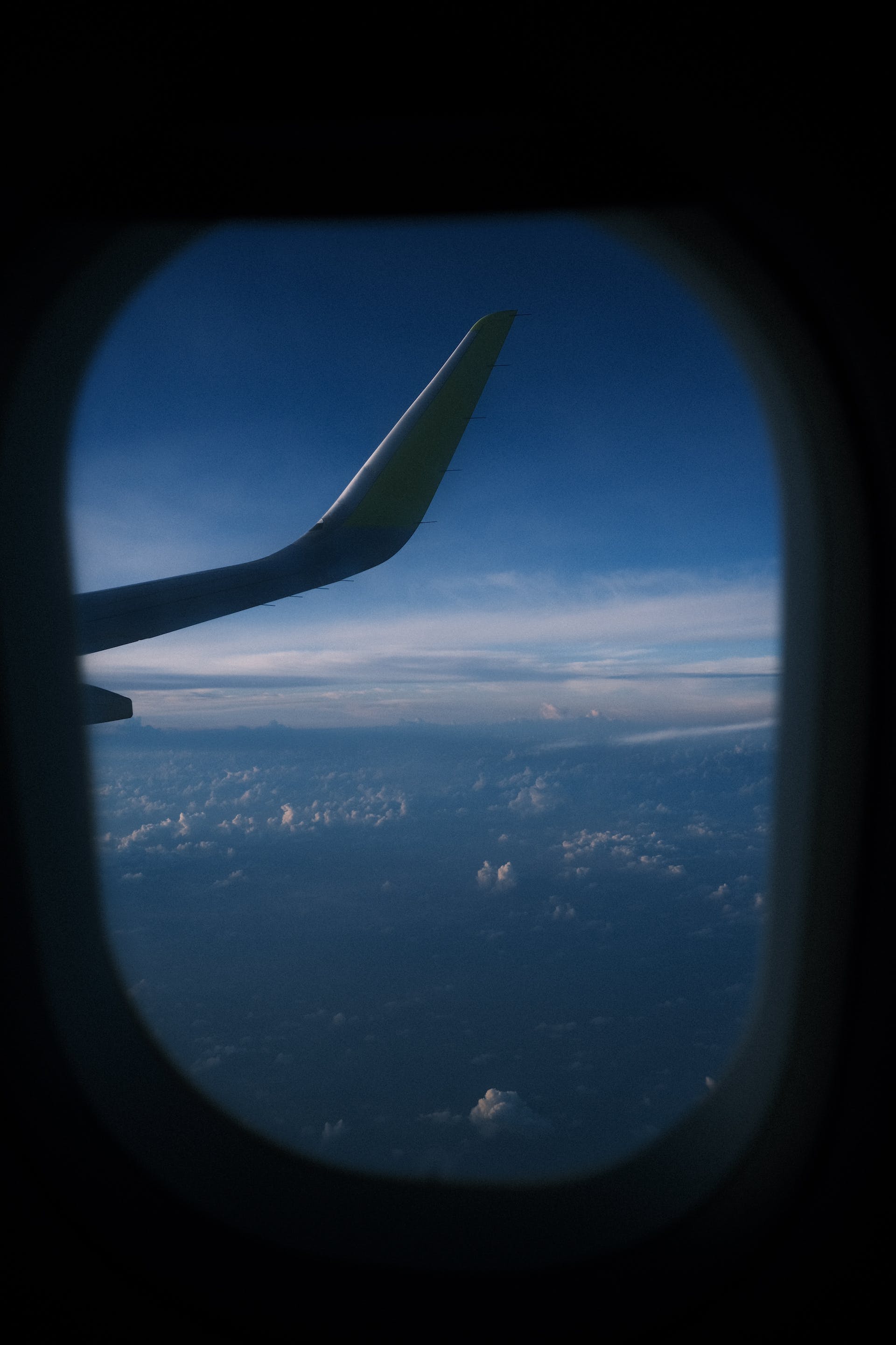View from an airplane window | Source: Pexels