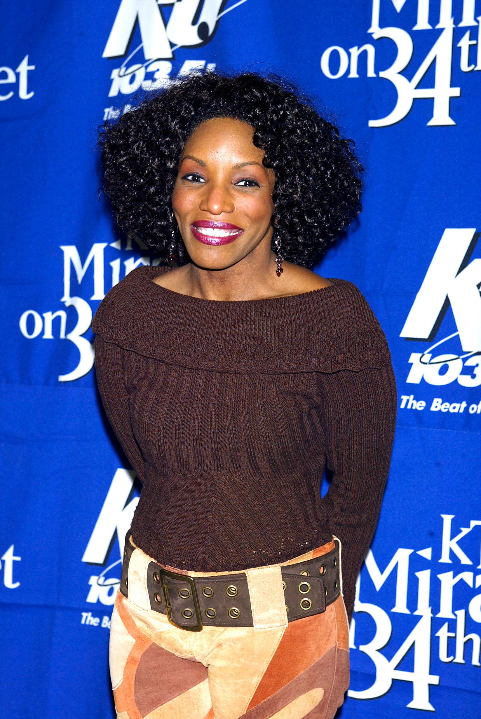Stephanie Mills during "KTU's Miracle on 34th Street" hoilday concert at Madison Square Garden in New York City, on December 18, 2002. | Source: Getty Images