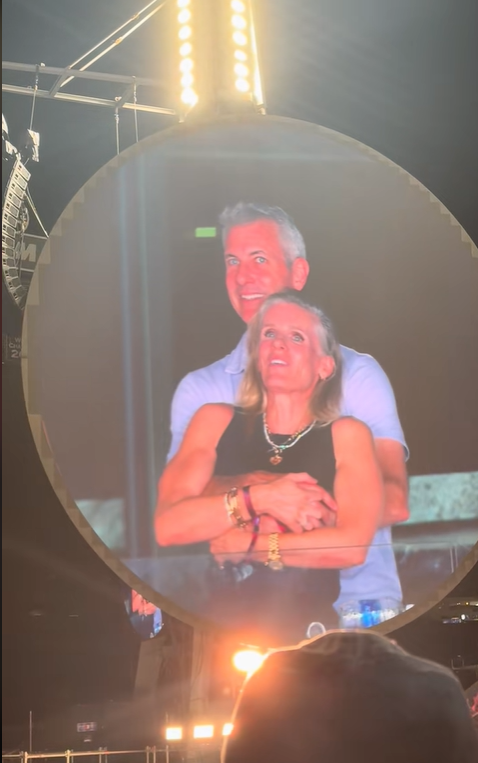 Astronomer CEO, Andy Byron in an intimate embrace with his company's Chief People Officer Kristin Cabot, from a video post dated July 17, 2025 | Source: TikTok/instaagraace