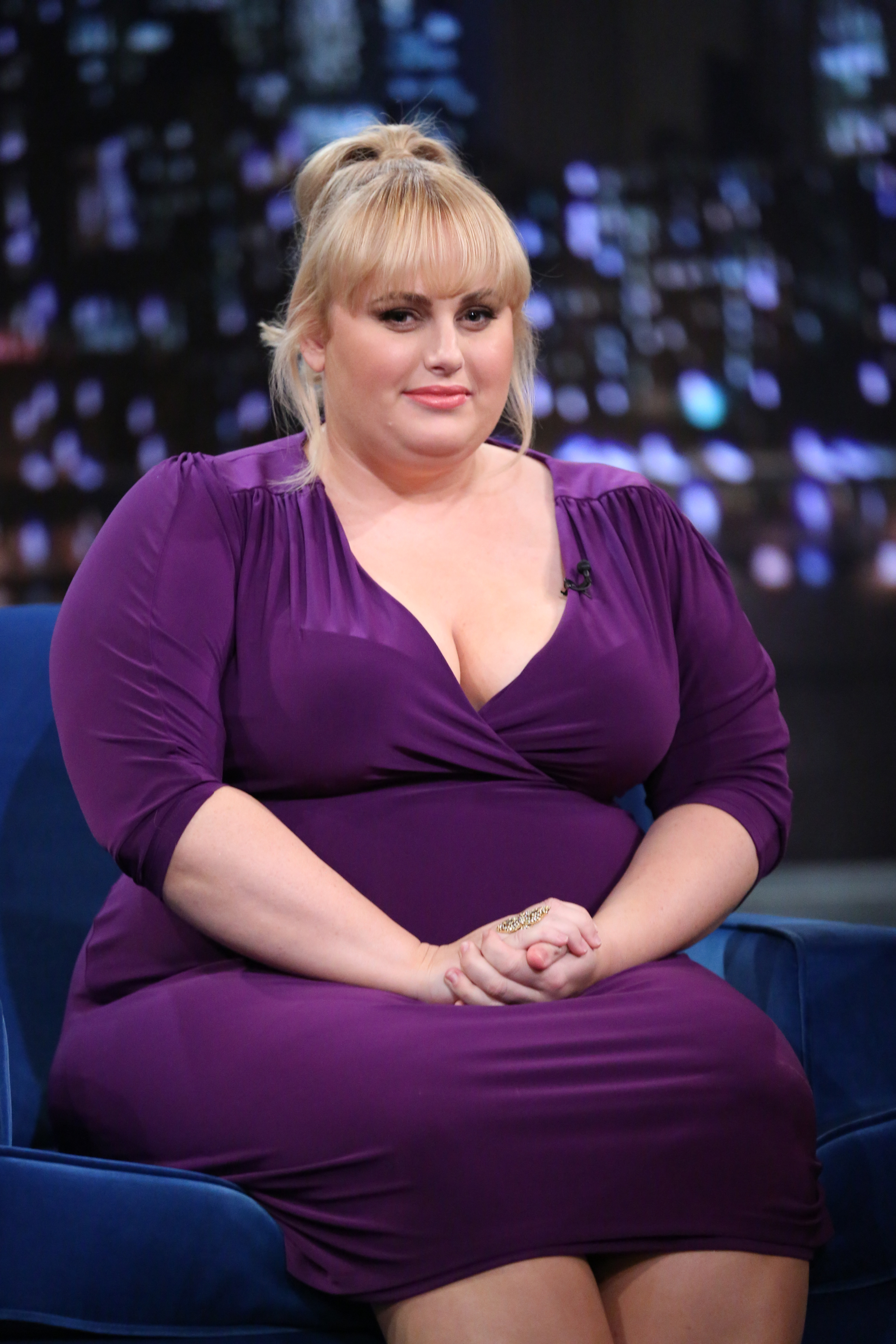 Rebel Wilson on "Late Night with Jimmy Fallon" on October 1, 2013 | Source: Getty Images