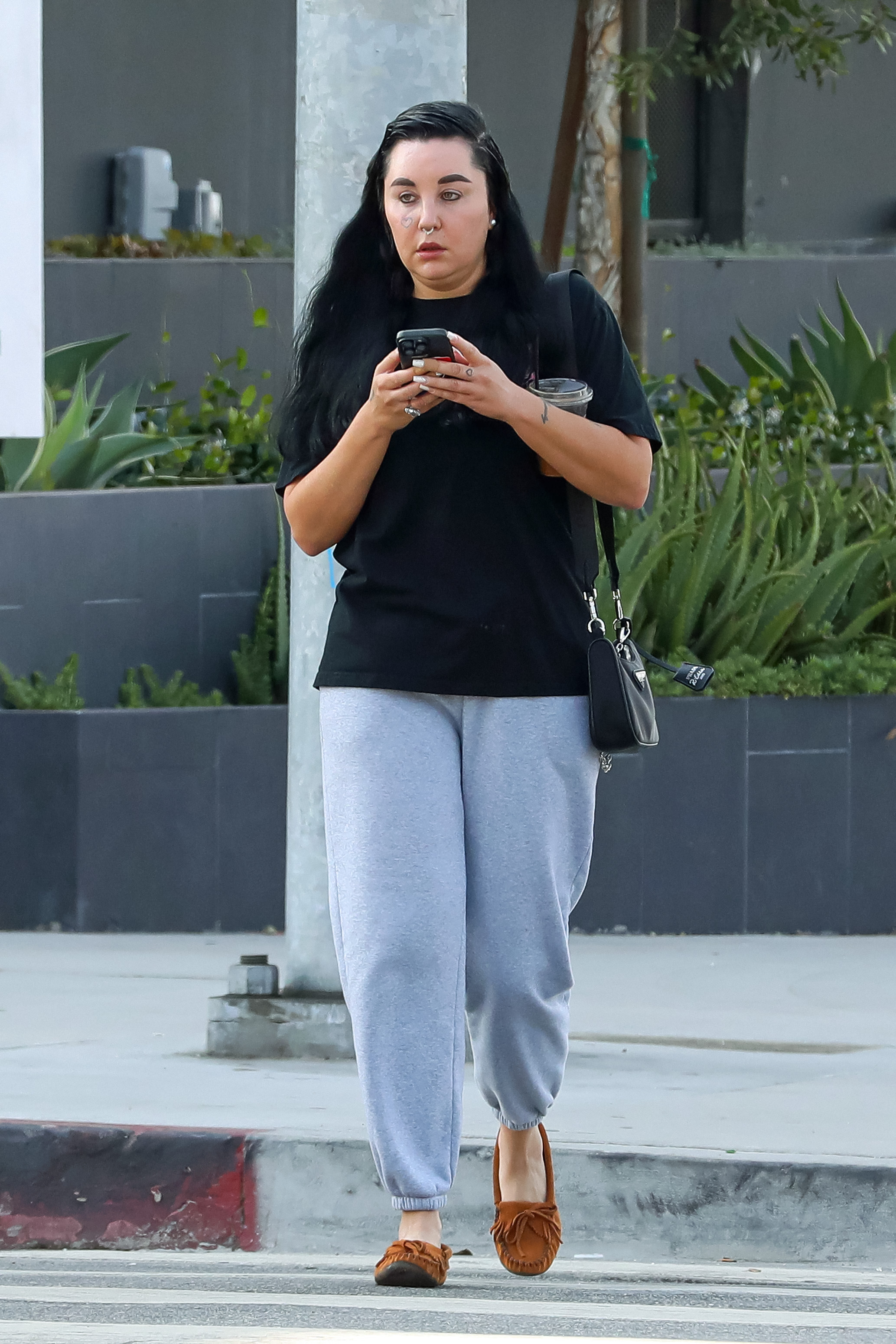 Amanda Bynes is seen on September 13, 2024, in Los Angeles, California | Source: Getty Images