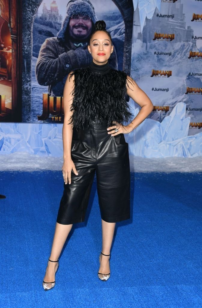  Tia Mowry attends the premiere of Sony Pictures' "Jumanji: The Next Level" on December 09, 2019. | Photo: Getty Images