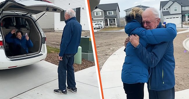The moment a daughter surprised her father | Photo:  instagram.com/meg_mclachlan 
