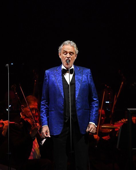 Italian singer-songwriter Andrea Bocelli in Concert at Madison Square Garden on December 13, 2018 in New York City | Photo: Getty Images