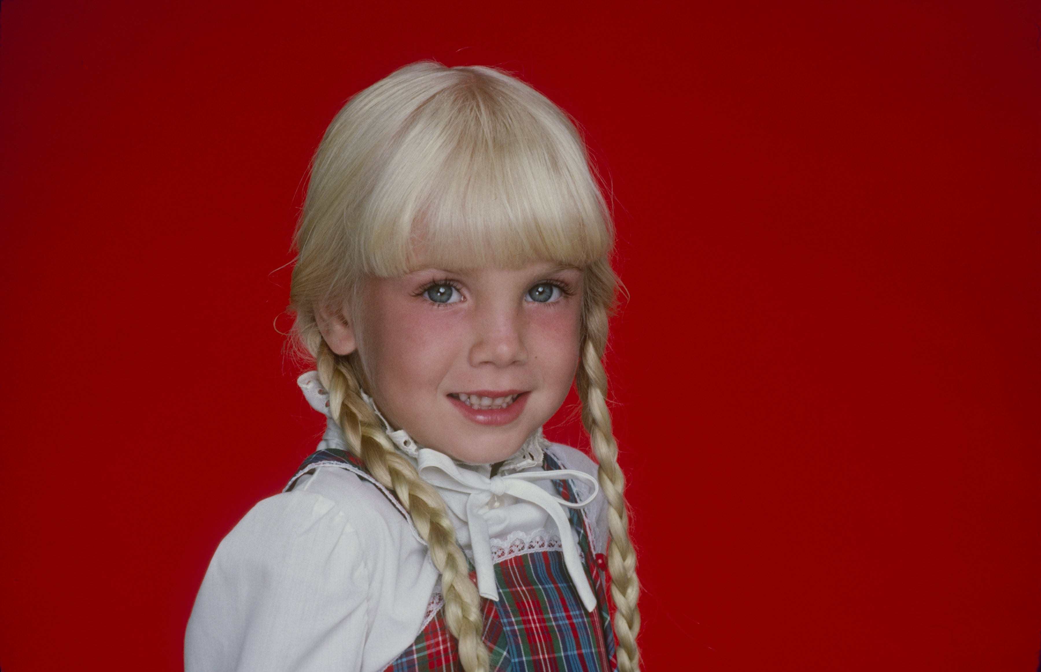 Heather O'Rourke as Heather Pfister in "Happy Days," circa 1982. | Source: Getty Images