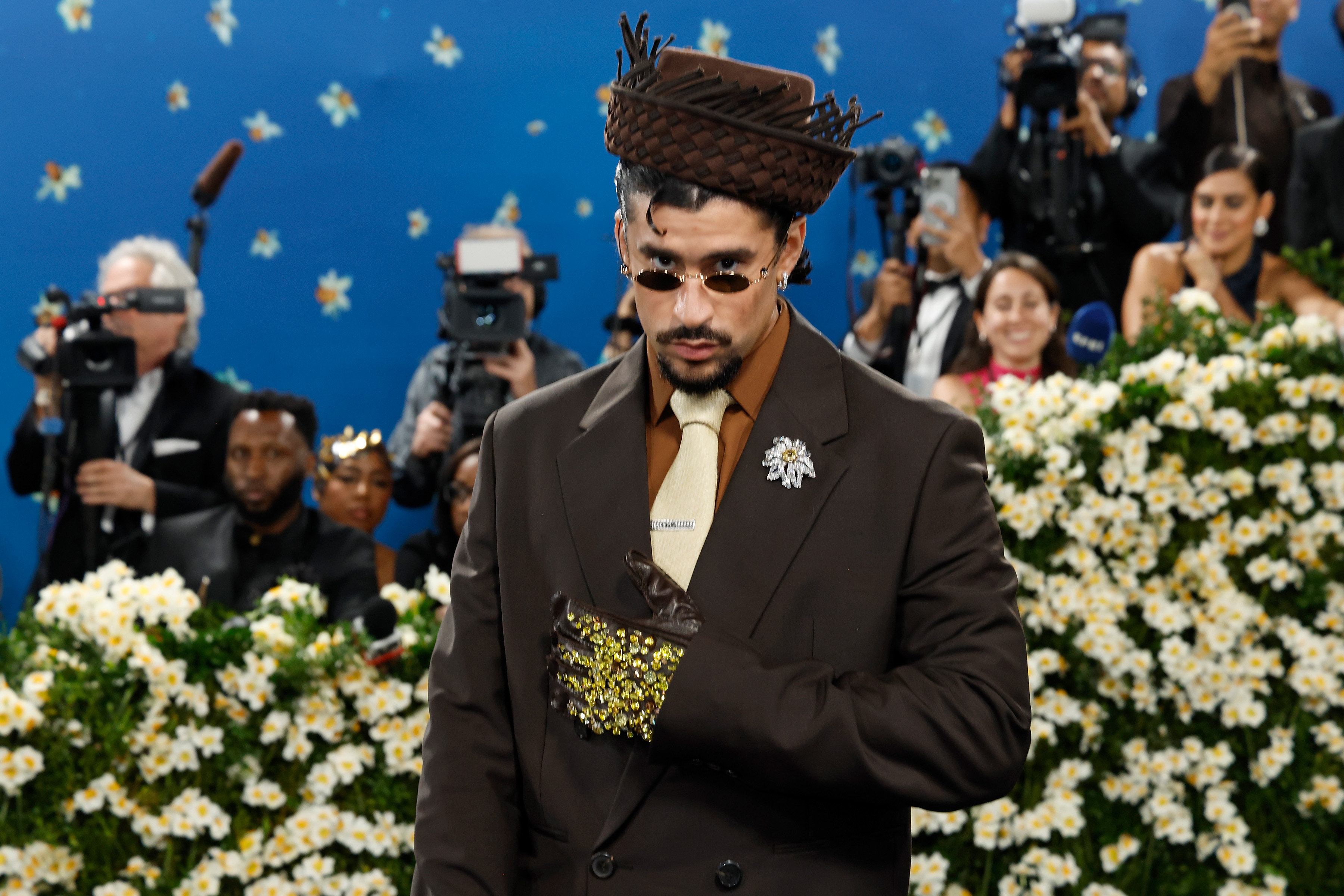 Bad Bunny at the 2025 Met Gala on May 5 in New York. | Source: Getty Images
