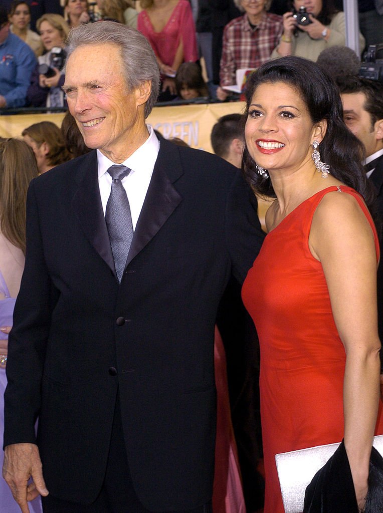 Clint Eastwood and Dina Eastwood during The 10th Annual Screen Actors Guild Awards at The Shrine Auditorium on February 22, 2004. | Source: Getty Images