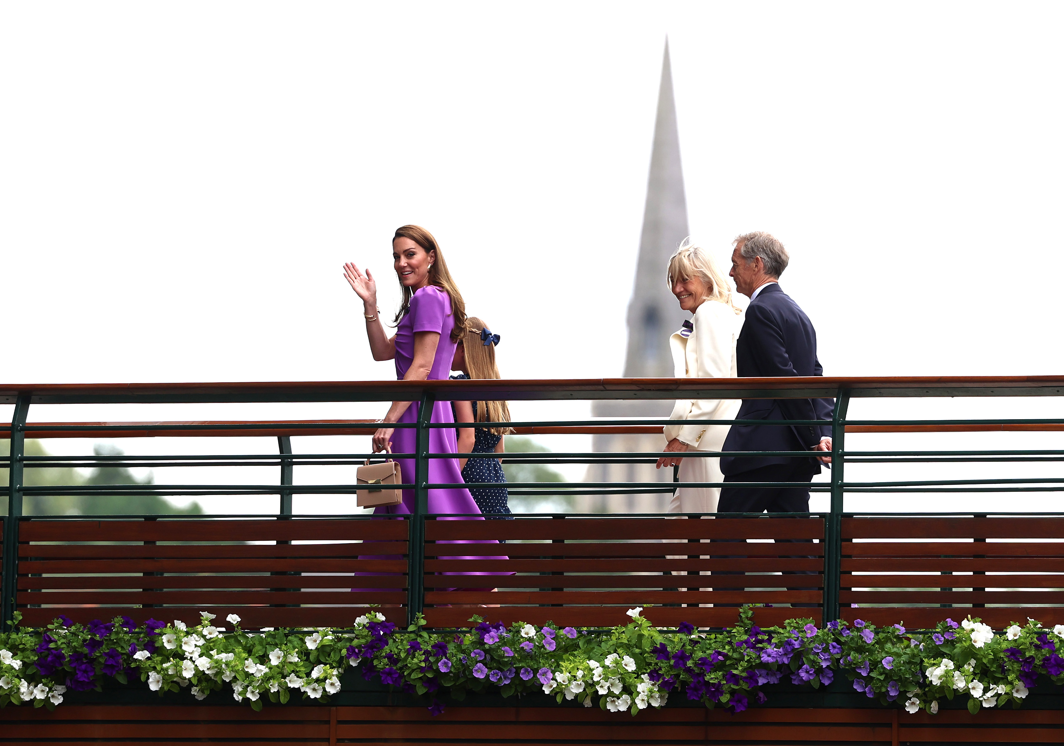 Catherine, Princess of Wales, during day fourteen of The Championships Wimbledon 2024 at All England Lawn Tennis and Croquet Club in London, England on July 14, 2024 | Source: Getty Images