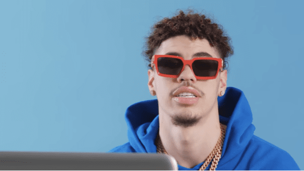 LaMelo Ball in an interview with GQ Sports posted on YouTube on August 17, 2021 | Photo: YouTube/GQ Sports
