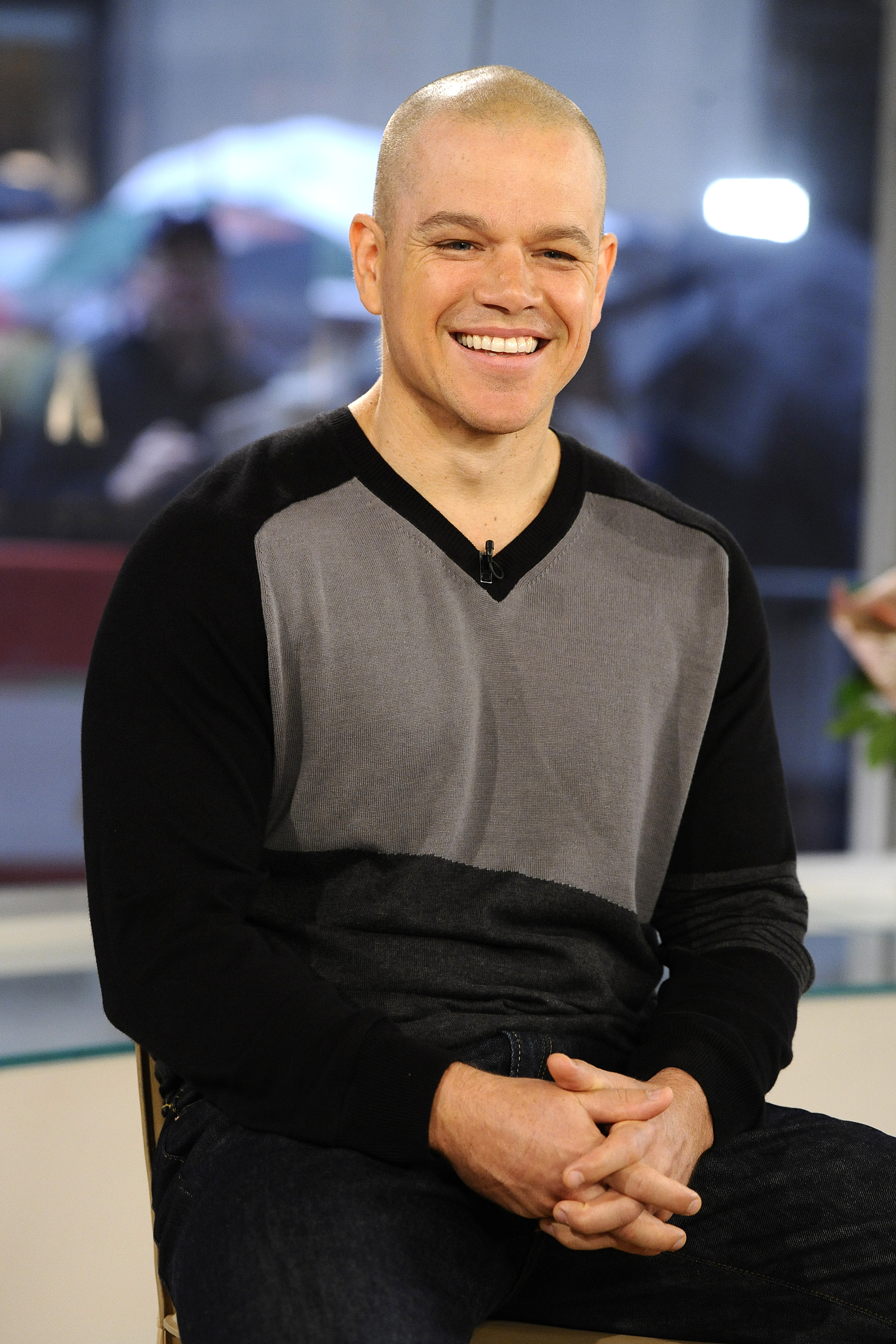 Matt Damon on "Today" show on September 7, 2011 | Source: Getty Images